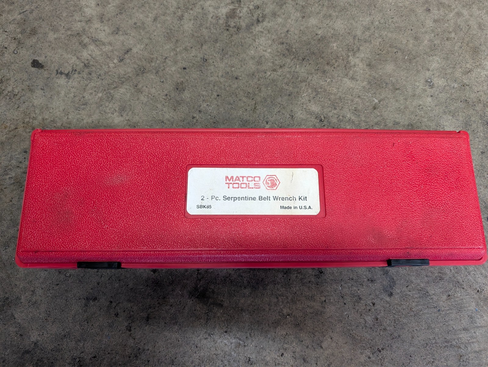 Matco Universal Serpentine Belt Wrench Kit SBK85