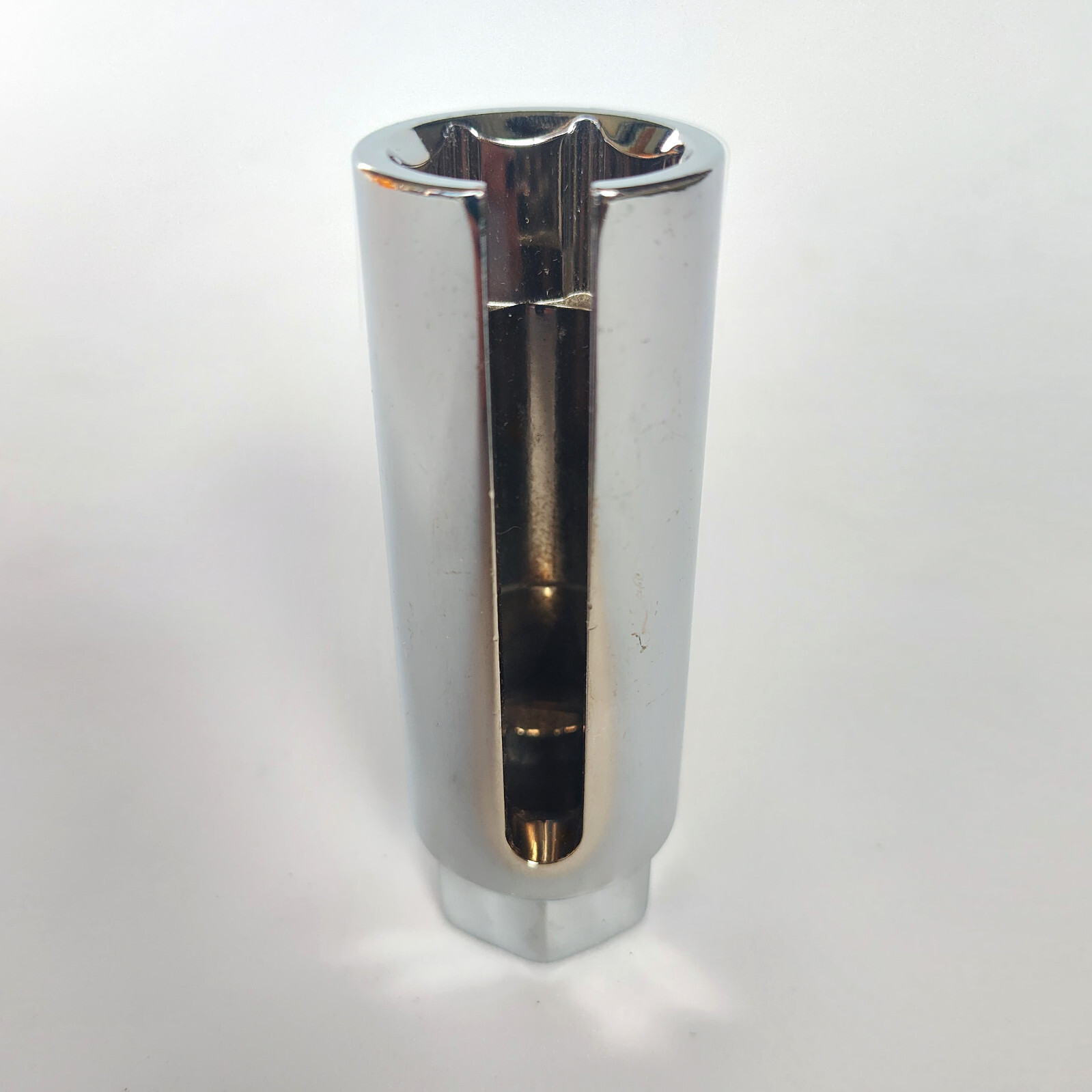 7/8» 22mm O2 Oxygen Sensor Socket Removal Tool Side Wire Cutout 1/2″ Drive