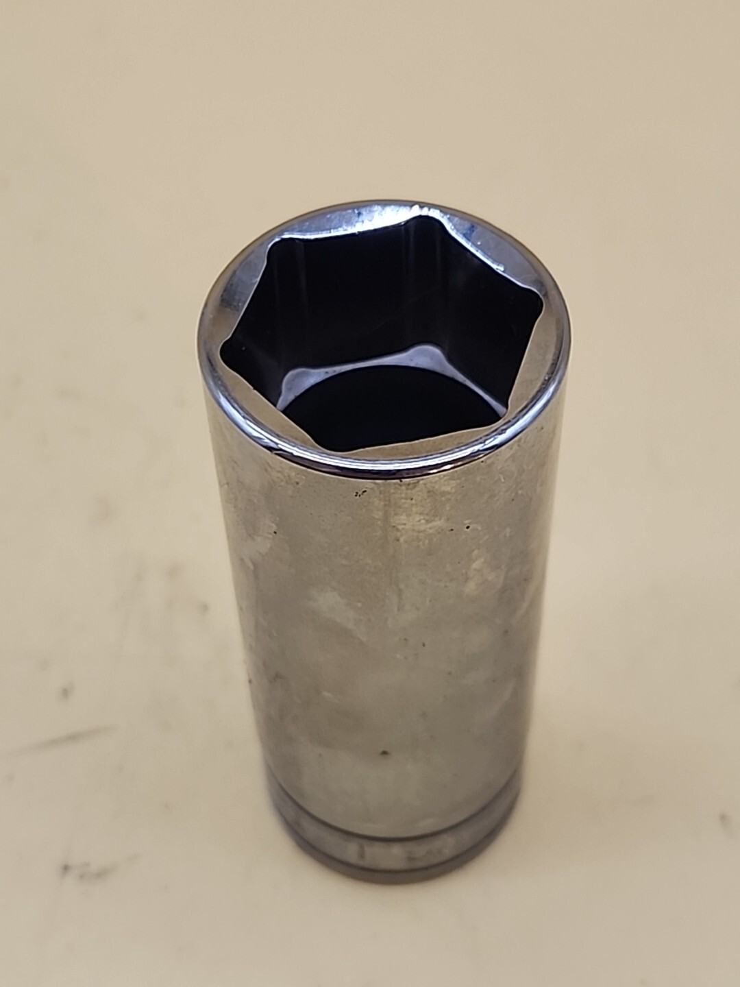 Snap-on Tools 1/2″ Drive 1″ SAE Deep 6 Point Chrome Socket TS321 USA