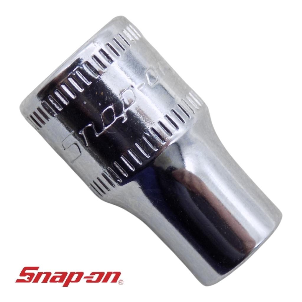 Snap On Tools 1/4″ Drive 6mm Metric 6 Point Shallow Chrome Socket TMM6 GUC F/S