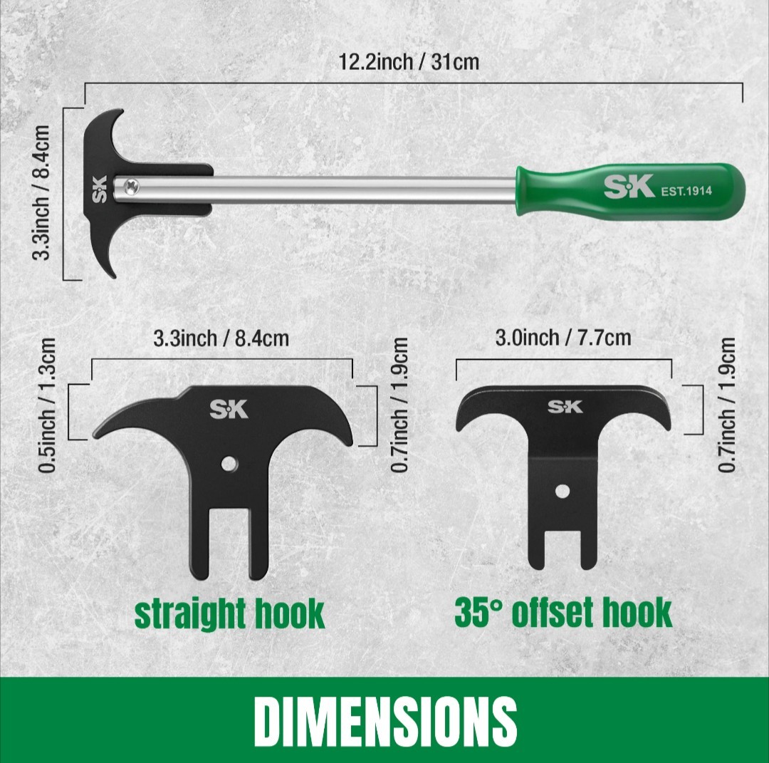 SK Seal Puller With Two Extra Blades NEW SK Professional Tools LIFETIME WARRANTY