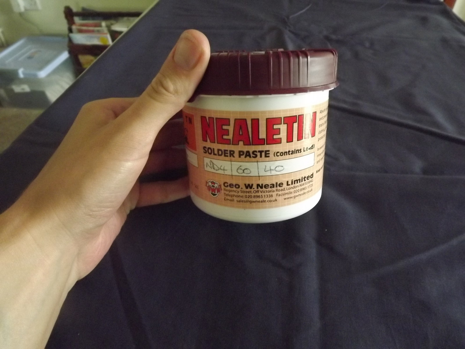 Lead Solder Paint/Paste 500grm ( 2 x 250grm ) for Lead Loading
