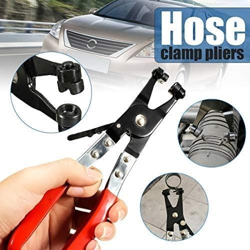 Professional Hose Clamp Pliers with Swivel Tip – Heavy-Duty Carbon Steel Tool