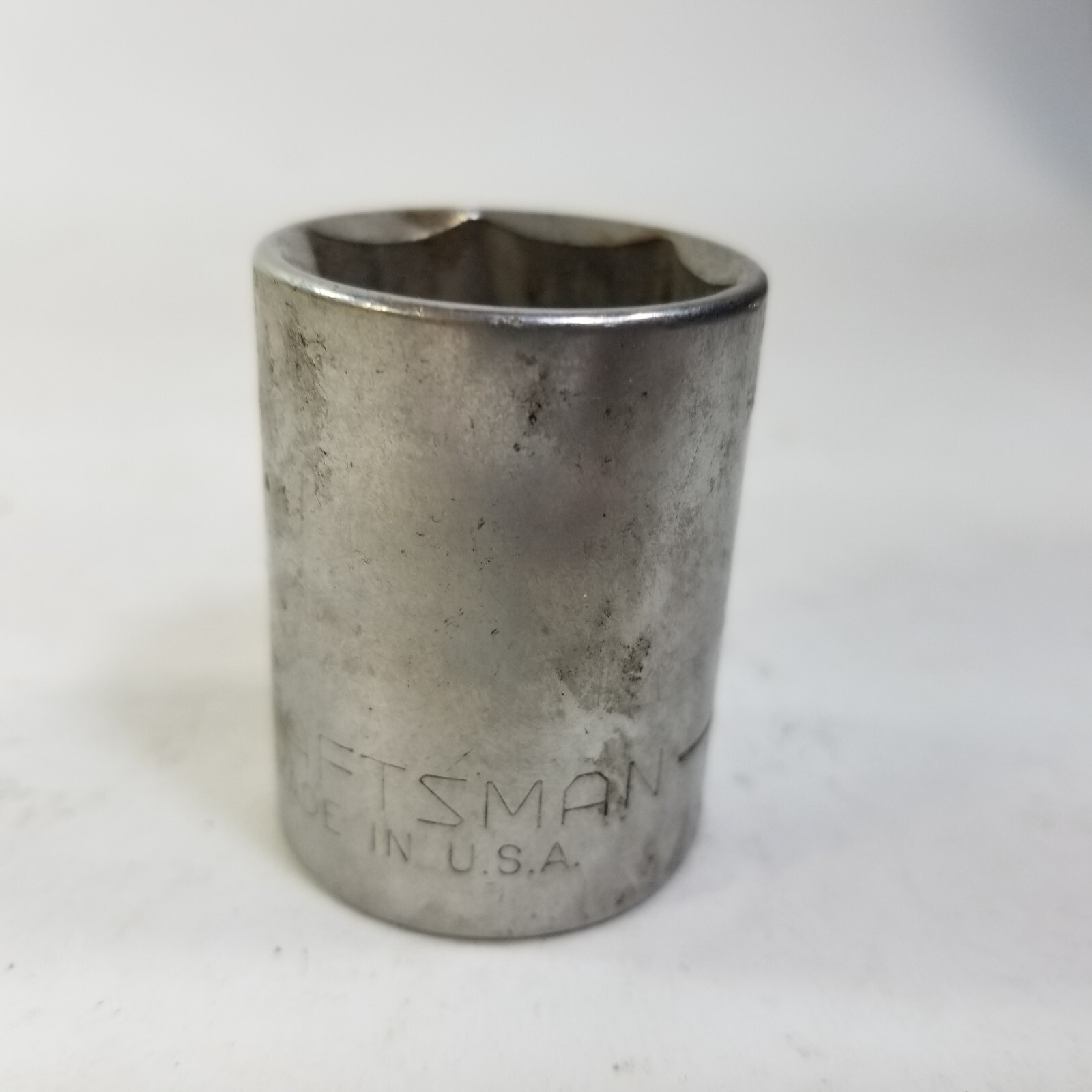 Craftsman Vintage 7/8″ 6 Point 1/2″ Drive Shallow Socket 44064 G Made in USA