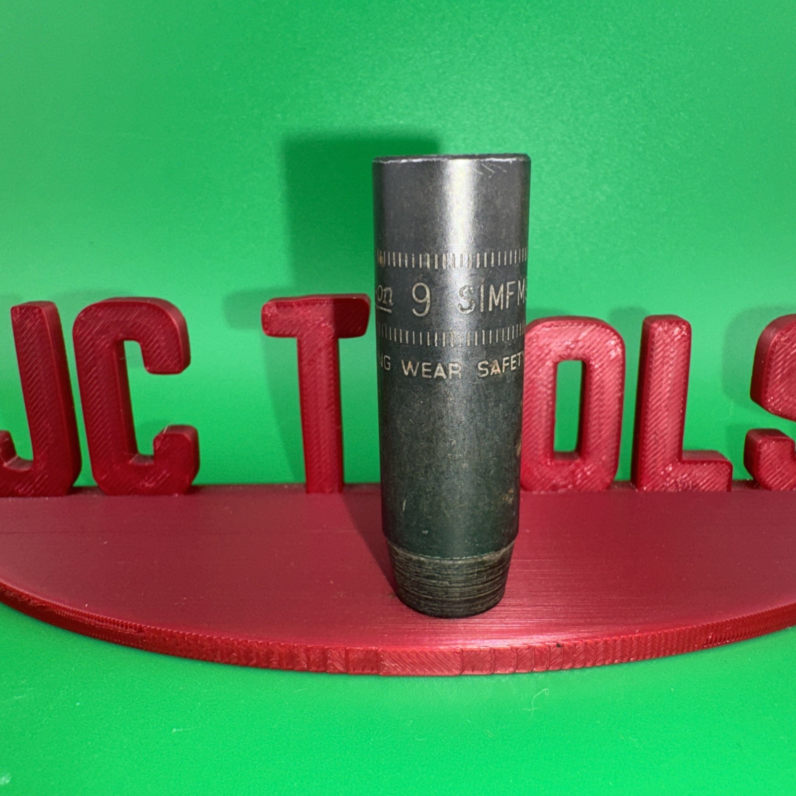 Snap On SIMFM9 3/8″ Drive 6-Point Metric 9mm Deep Impact Socket 1