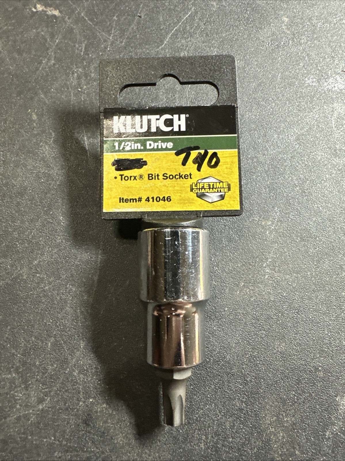 New Klutch 1/2 Drive T40 Torx Bit Socket