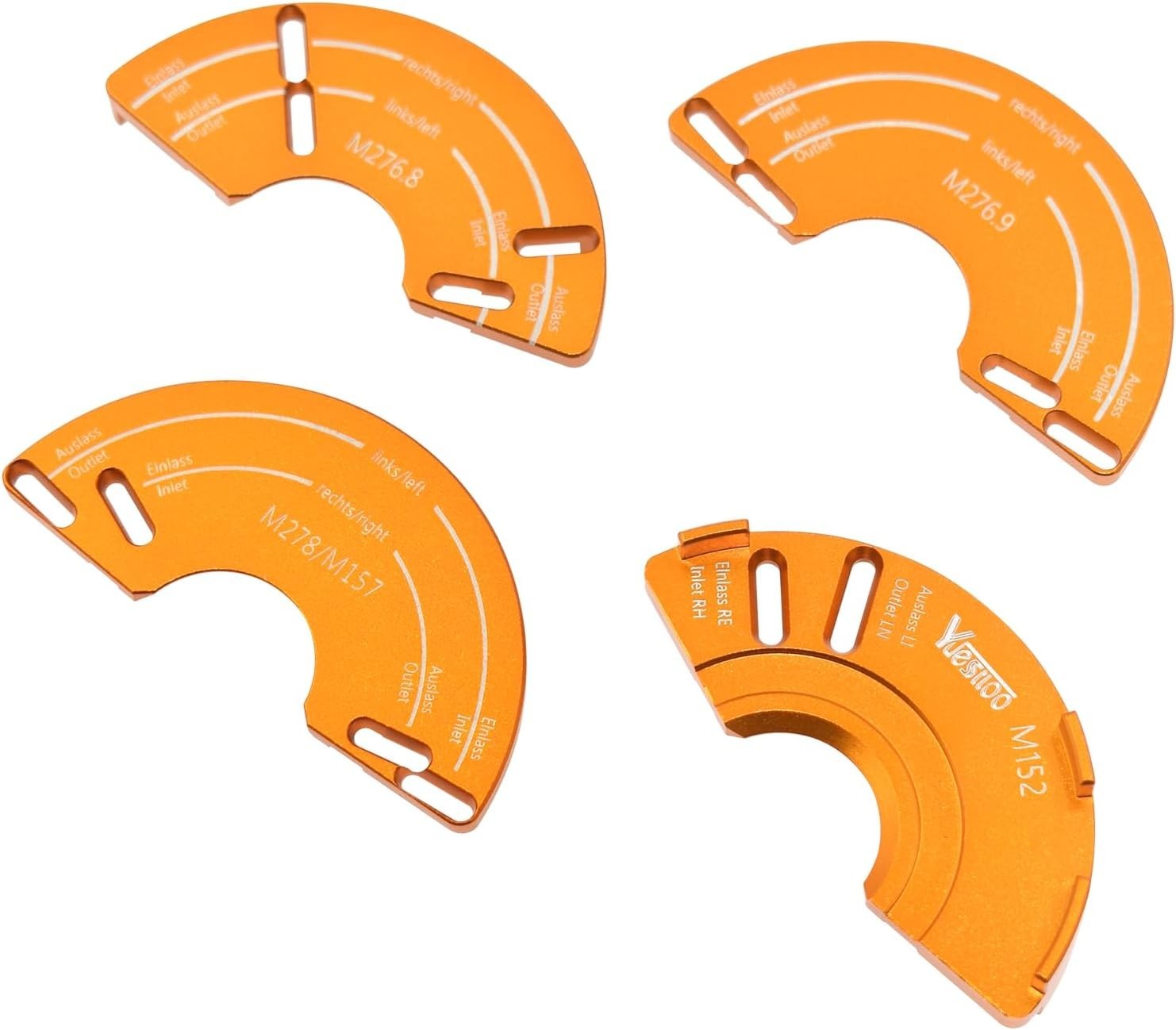 Camshaft Adjuster Tool Kit 4 Pcs, Compatible with Benz M152, M276.8, M276.9, …