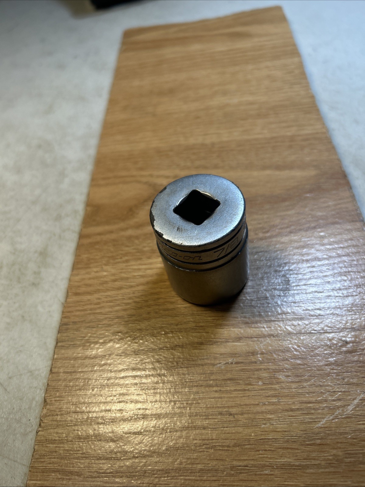 SNAP ON TOOLS – 7/8″ Double-Square 8-Point Shallow Socket,1/2” Drive, # SW428