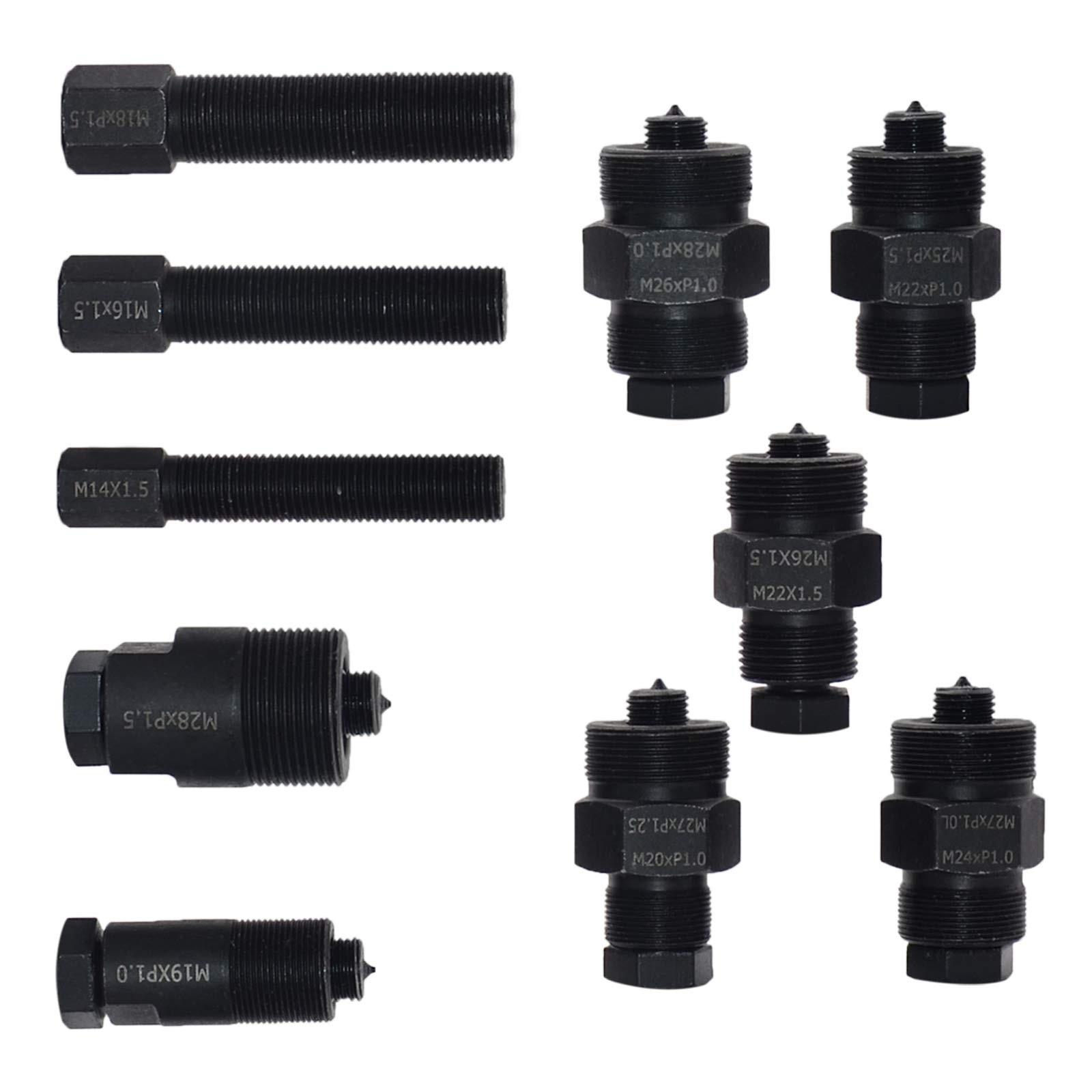 Motorcycle Flywheel Puller Kit for Small Engine, 14mm 16 18 19 20 22 24 25 26…