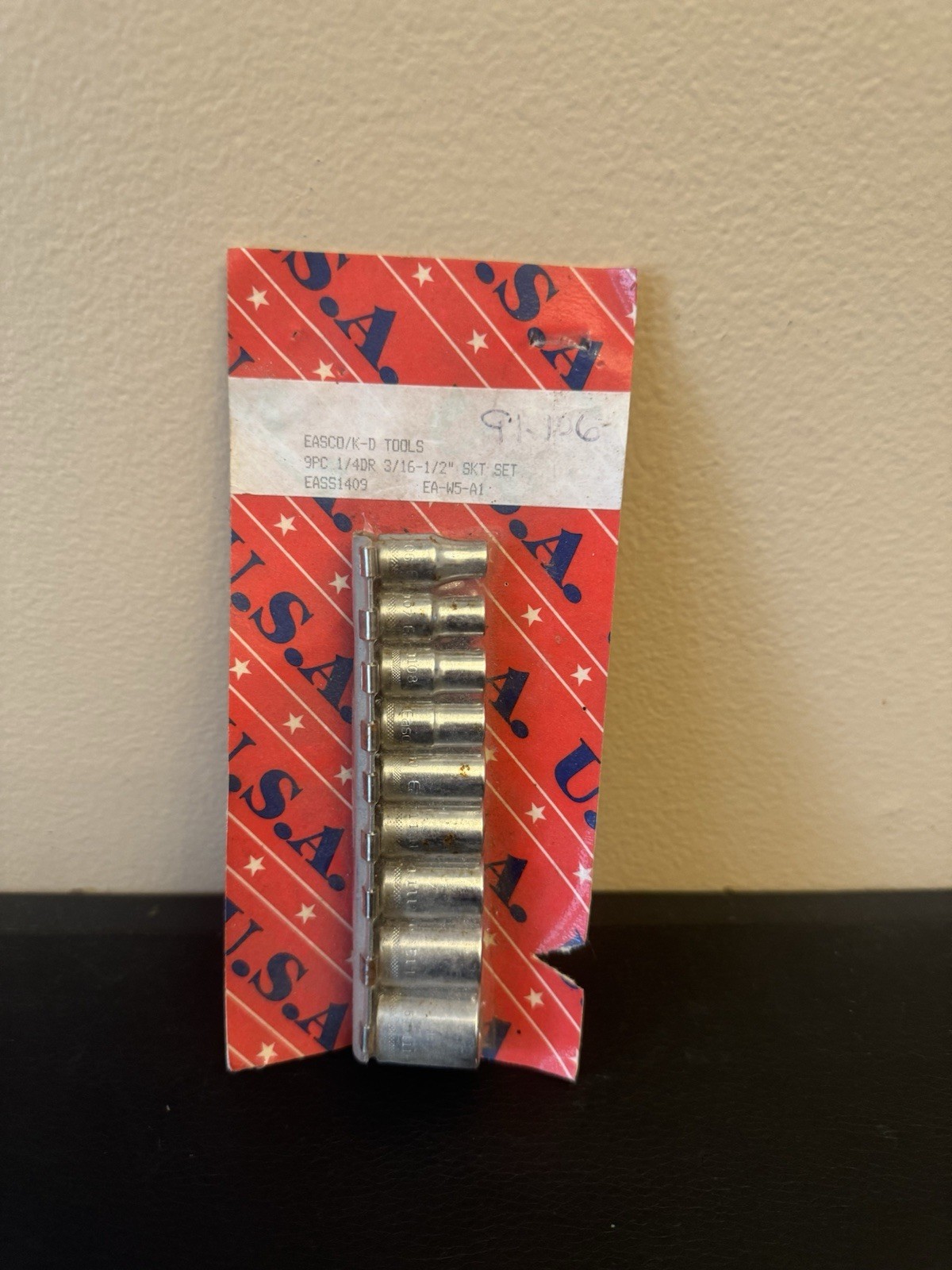 Easco Socket Set 1/4 Drive ( Brand New )
