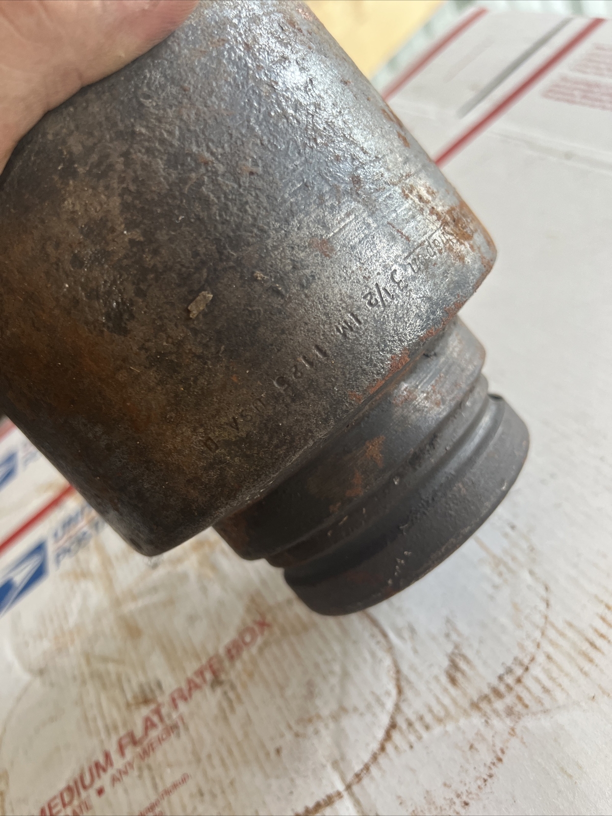 Snap-On SIM-1125 1-1/2″ Drive 3-1/2″ 6-Point SAE Standard Socket ED4U #2044E