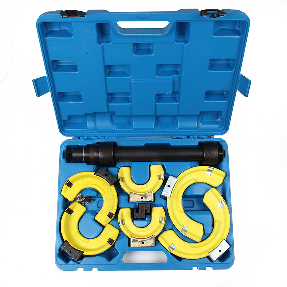 Fits Interchangeable Fork Strut Coil Spring Compressor Extractor Tool Set