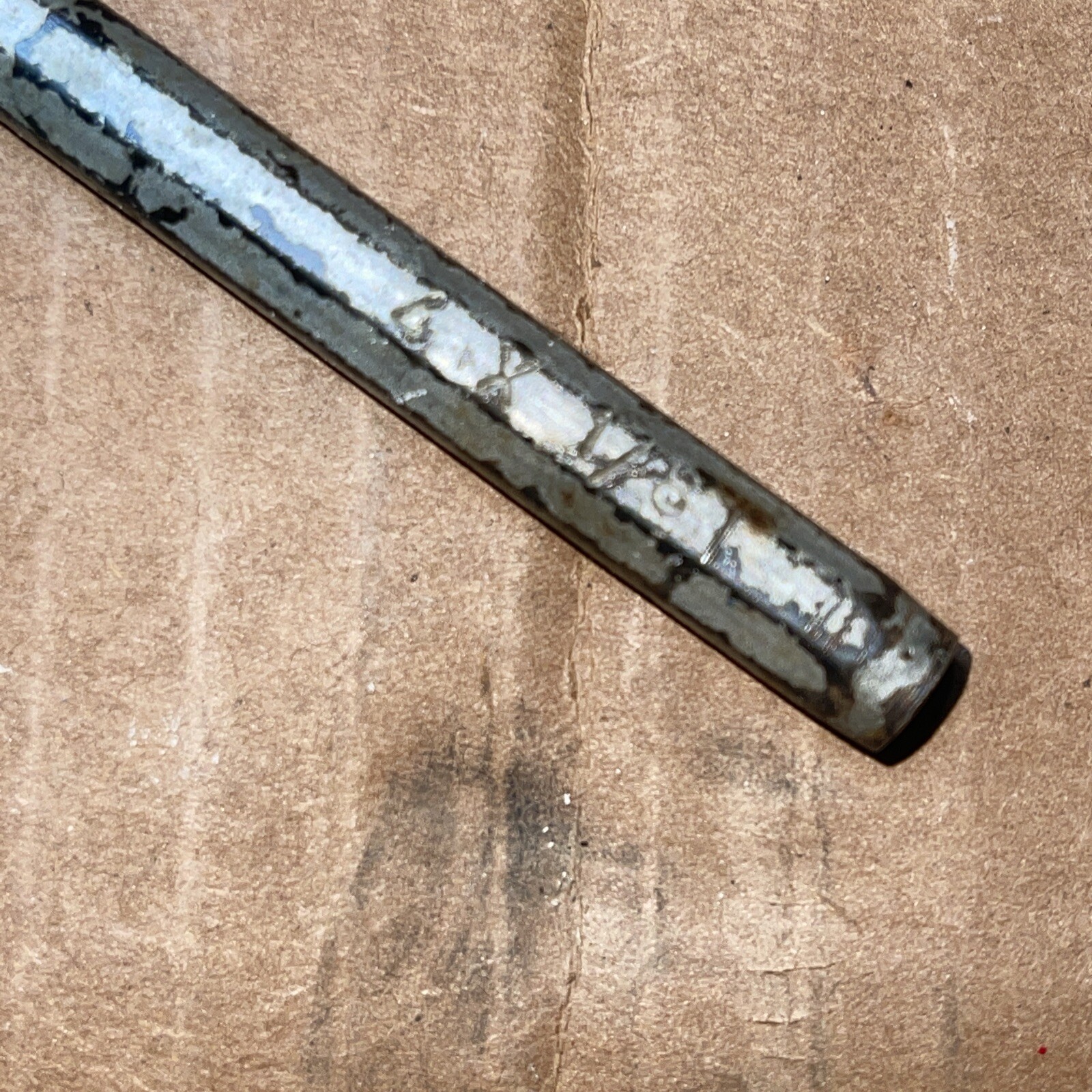 Vintage Great Neck England 4 X 1/8 center punch. 4 in long 1/8 in diameter tip