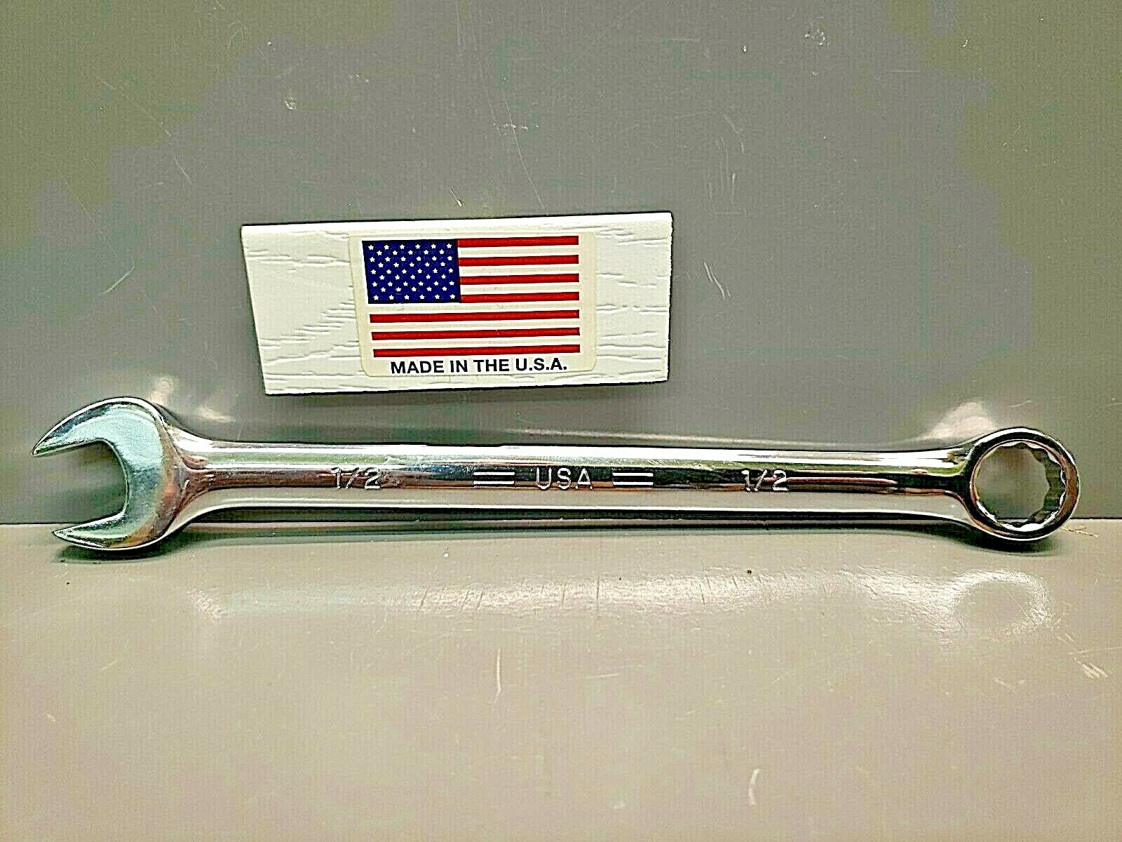 1/2″ Wrench Highly Polished USA MADE For Mechanic Craftsman Homeowner