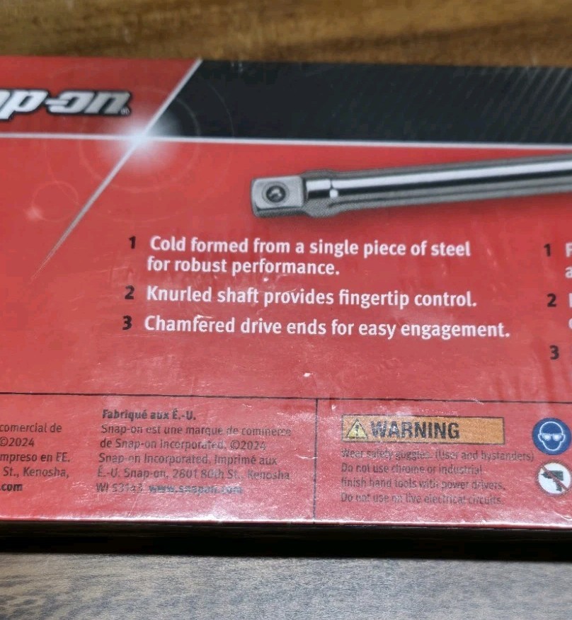 *NEW* Snap On Tools 206AFX 3/8″ 6pc Knurled Extension Set FREE SHIPPING