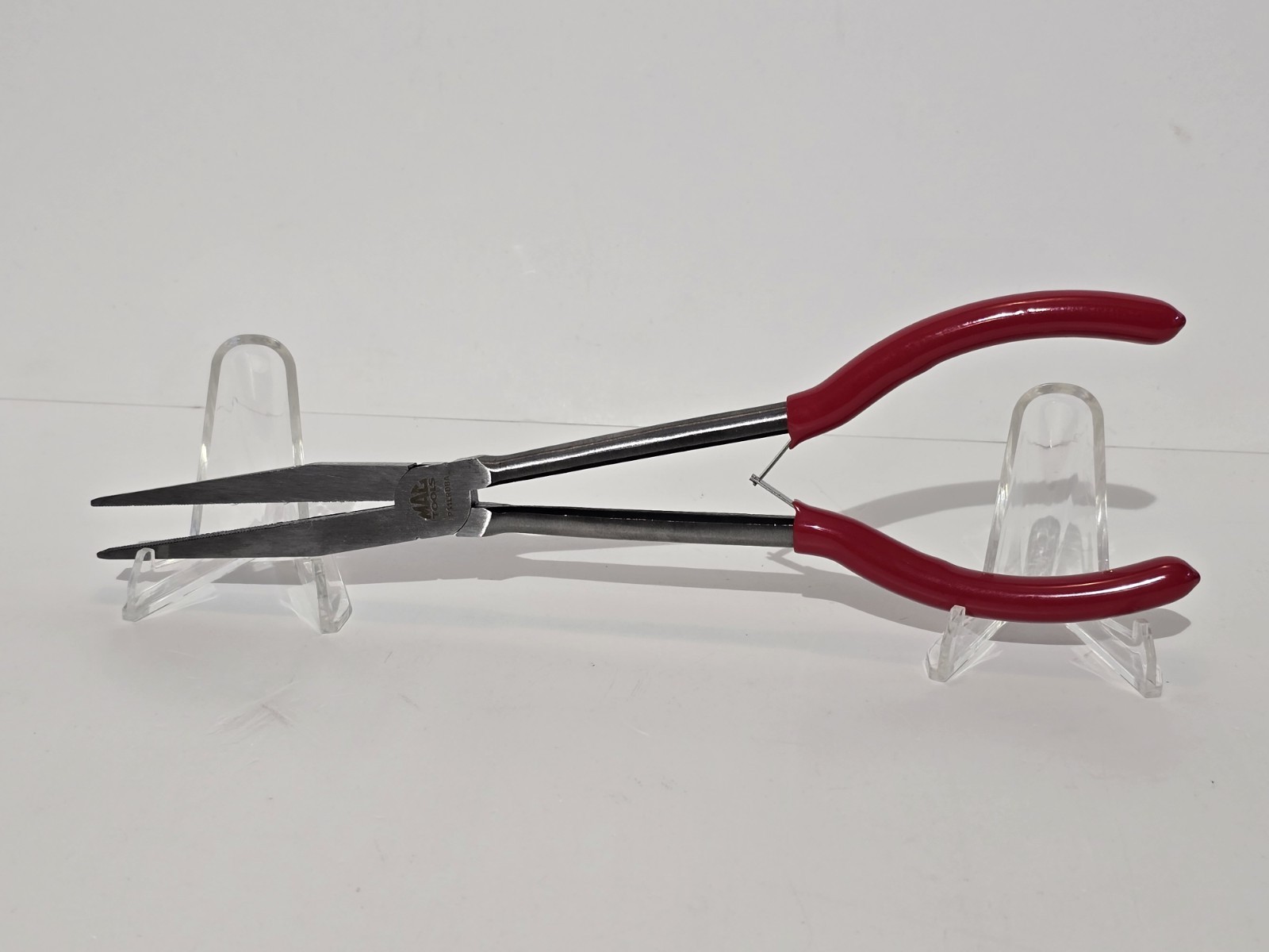 🛠 NEW! Mac Tools 11” Duck Bill Pliers RED Spring-Loaded Long Handles P11LRDBA