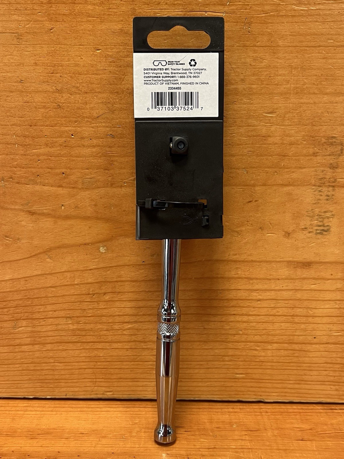 JOBSMART 3/8″ Drive Quick Release Ratchet 2334455