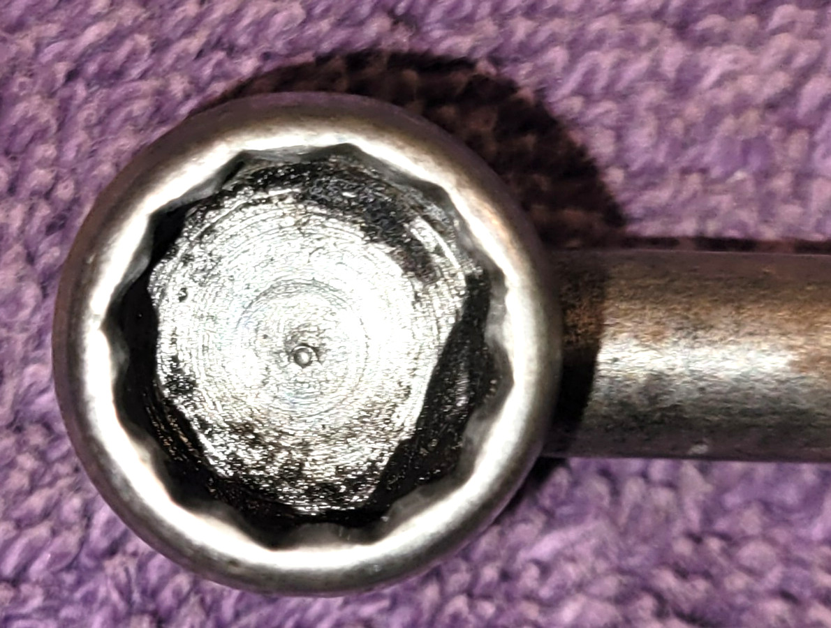 Vintage SNAP ON 7/16” x 1/2” Hammer Head Fixed Socket Wrench