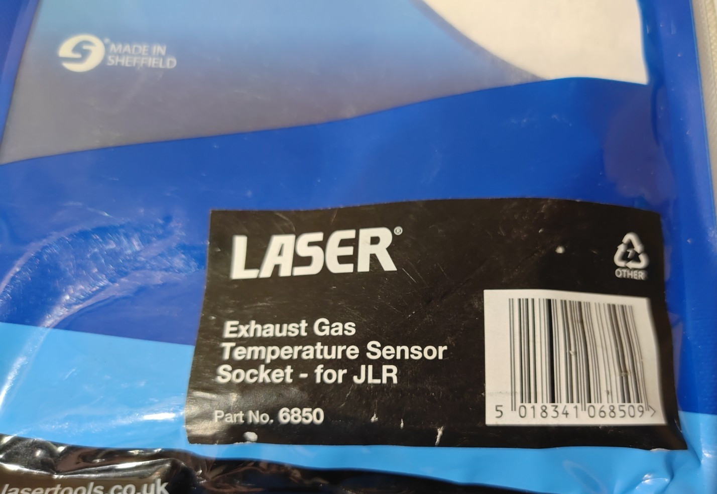 Exhaust Gas Temperature Sensor Socket For Jaguar & Land Rover Laser 6850