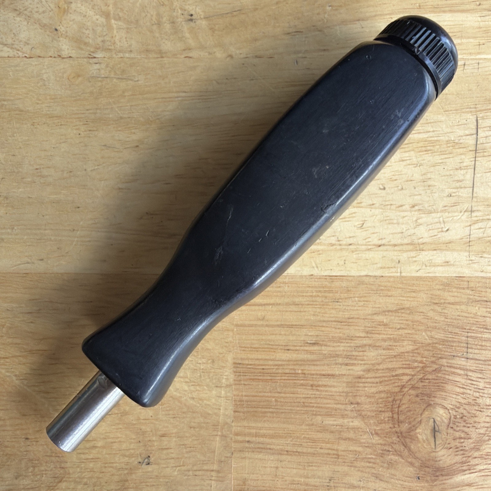 Snap On Tools Short Stubby Magnetic 1/4″ Hex Drive Screwdriver Black SSDM1A USA