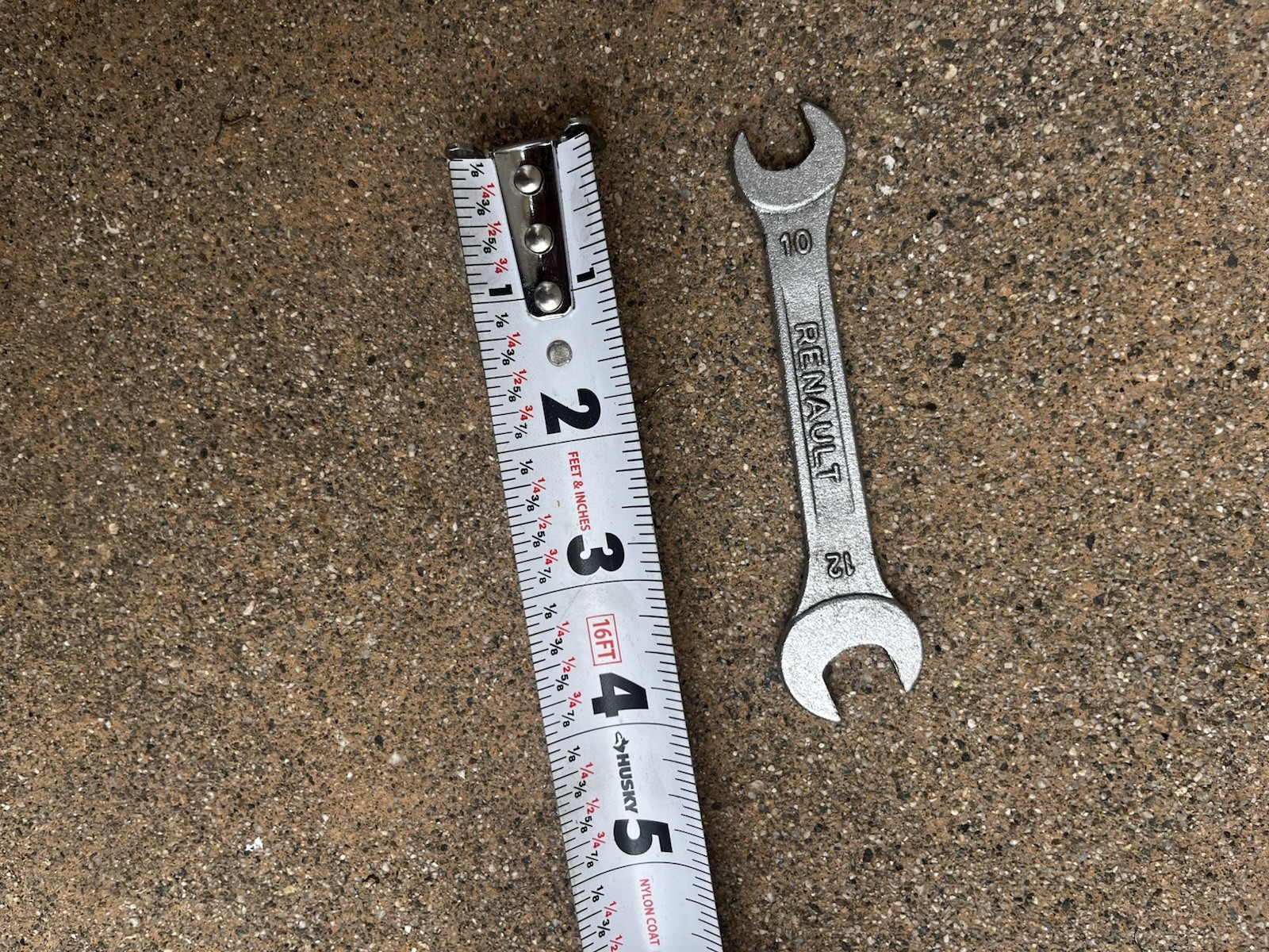 Renault Factory open wrench 10-12mm