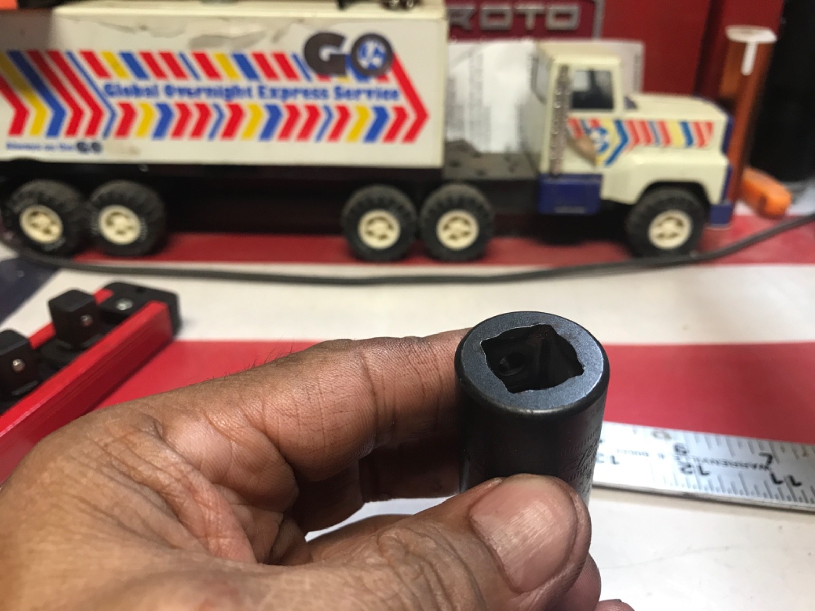 Snap on socket impact 17mm 1/2” drive 6 points IMM170A 1C1C