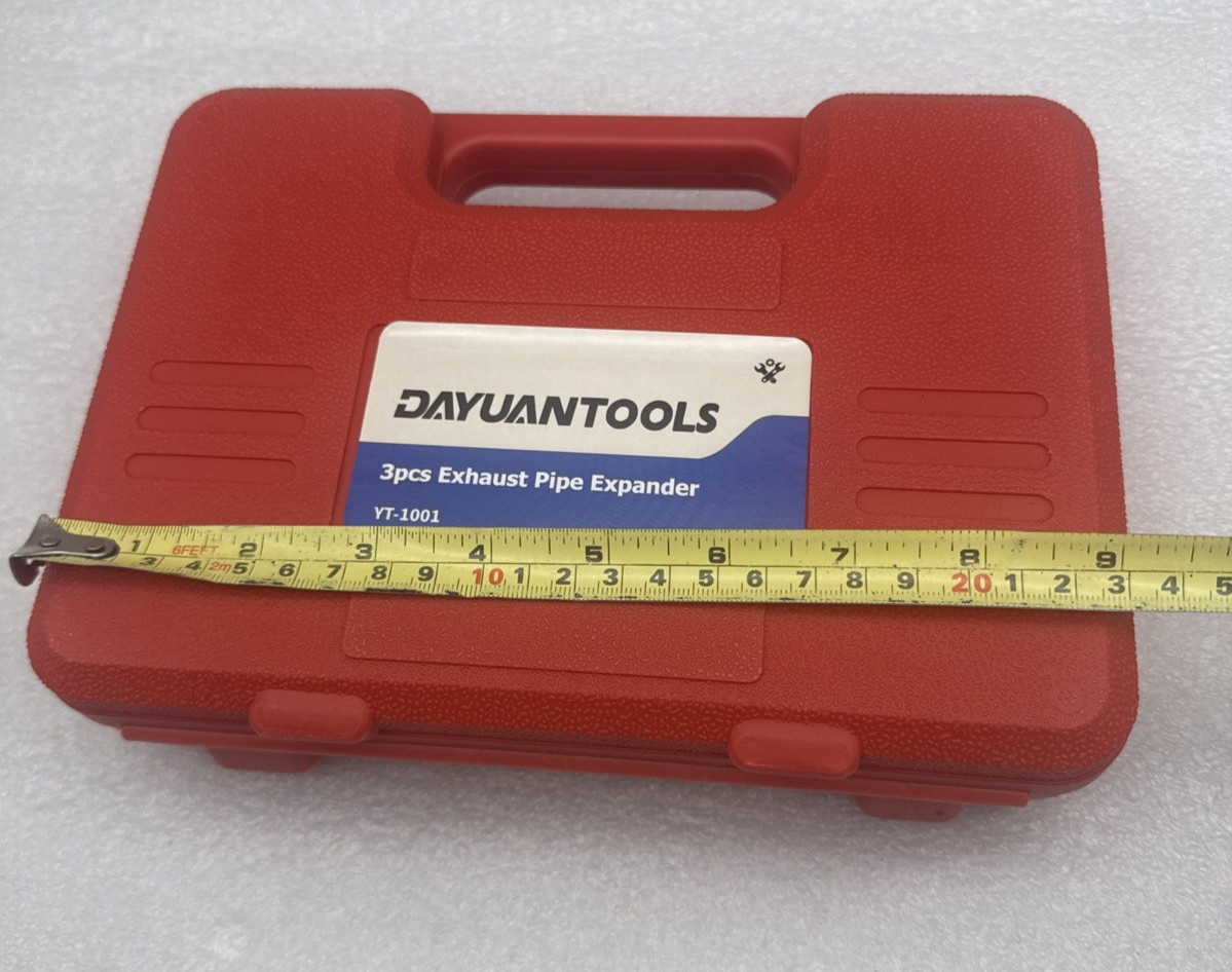 DAYUAN Upgraded 3Pcs Exhaust Pipe Expander Tool Set 1-1/8» to 3-1/2» *READ..