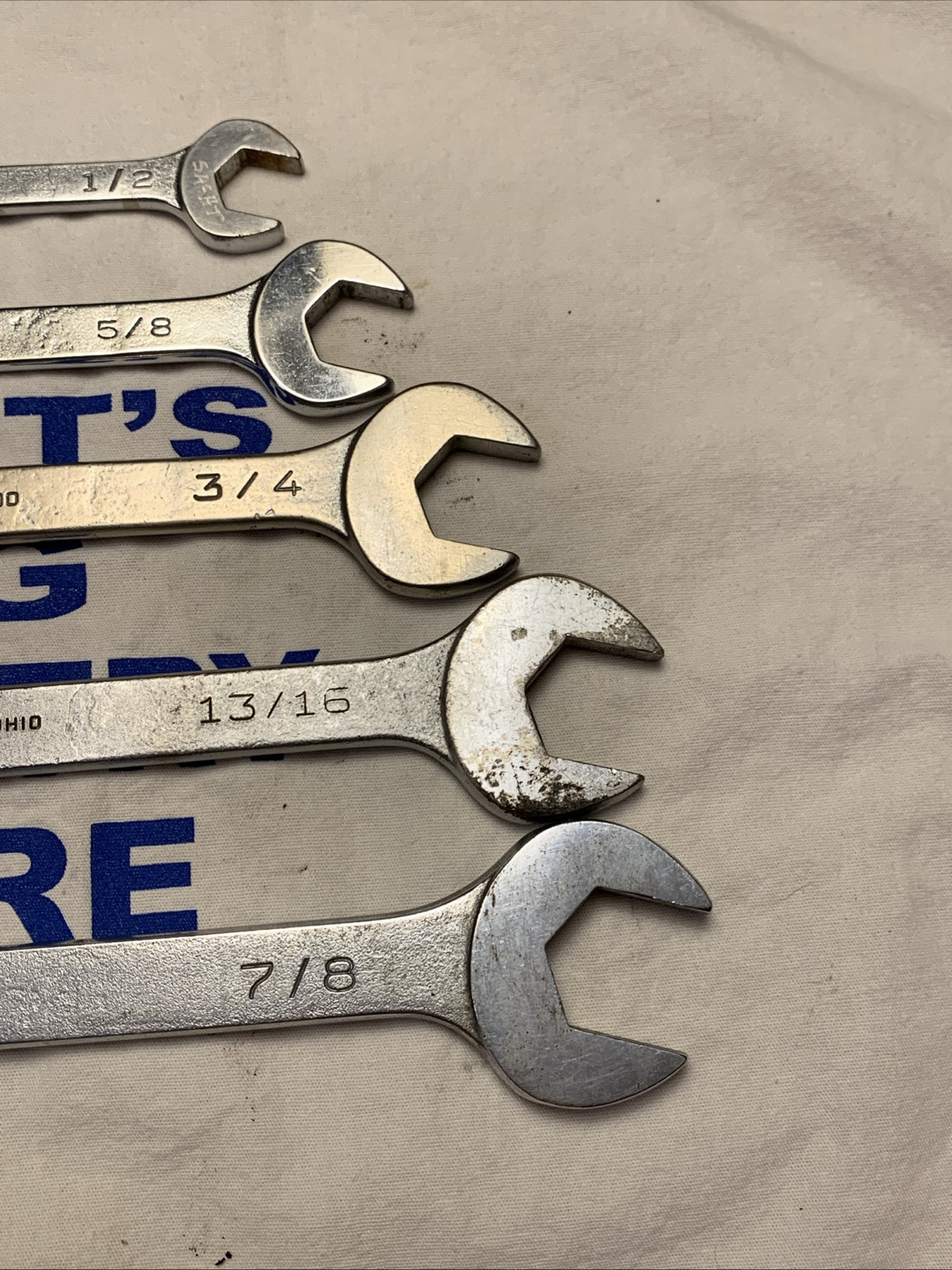 Mac Tools USA 1/2″ – 7/8″ 12pt SAE 5pc Combo Wrench Set