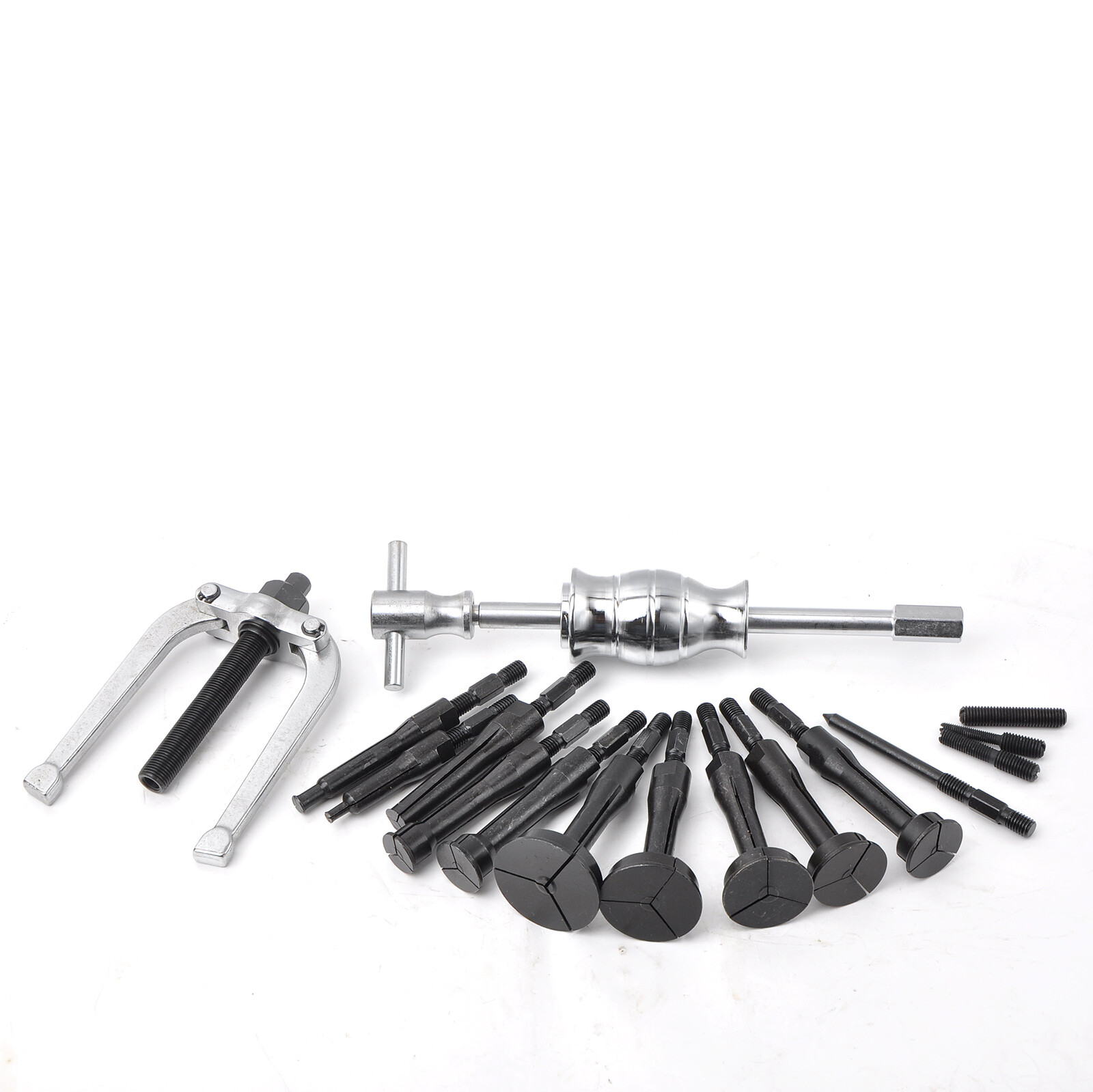 Inner Bearing Extractor Blind Hole Pilot Bearing Puller Remover Slide Hammer Set