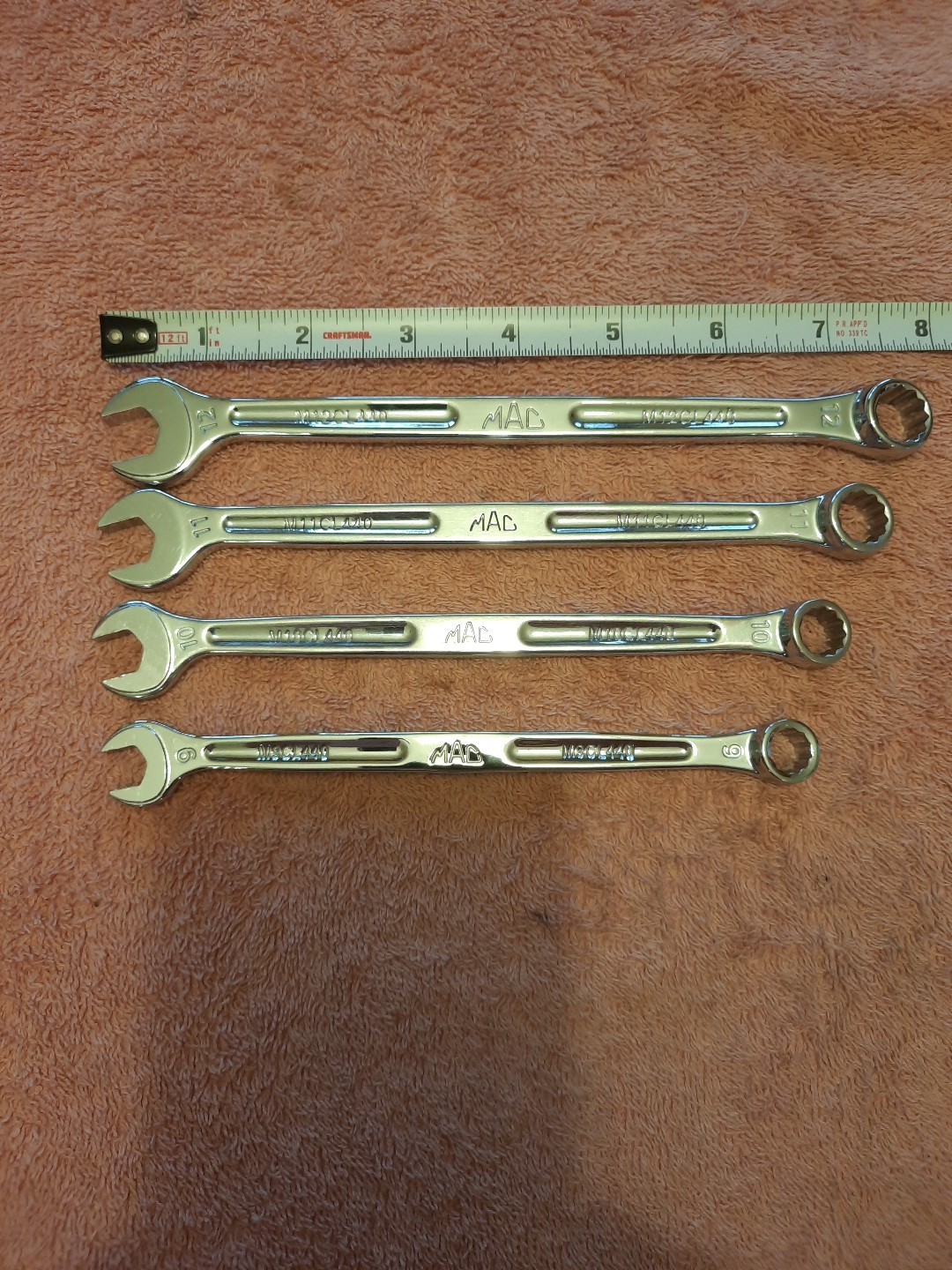Mac Tools Precision Torque 9 Mm 10 Mm 11 Mm And 12 Mm Combination Wrenches