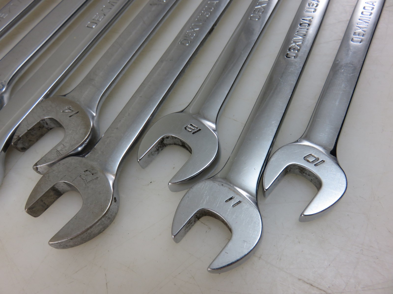Snap-On METRIC OEXM Series Combination Wrench 9pc Set 10mm-18mm USA Made