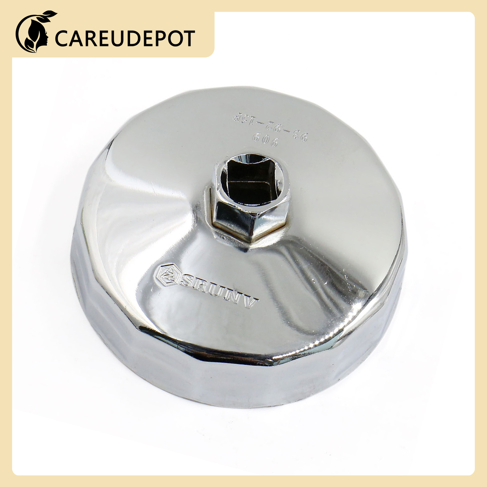92-93mm Inner Diameter Car15 Flutes Cap Design Silver Tone O Universal Item of 1