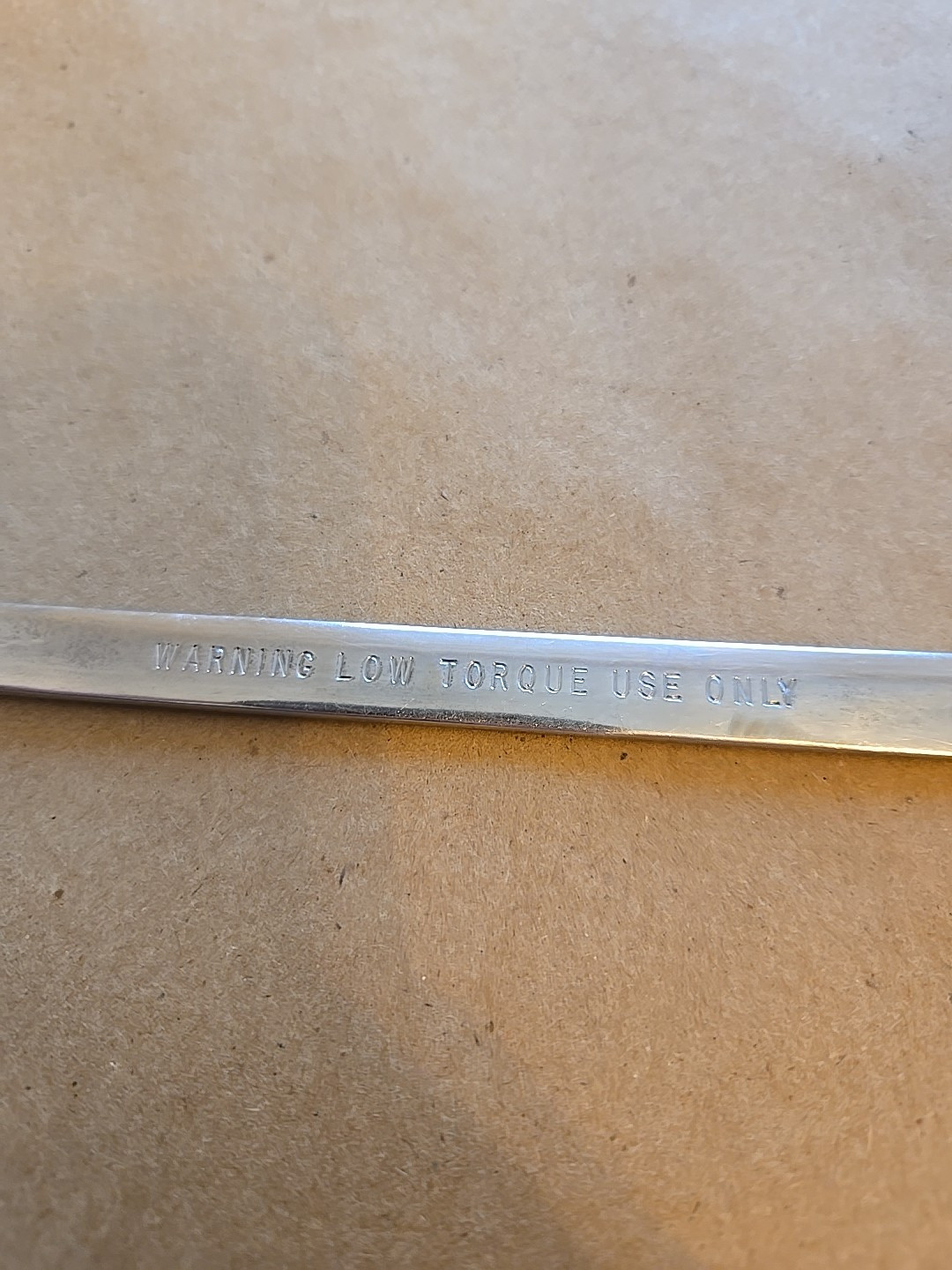 Snap On 1/2″-9/16″ SAE Chrome Low Torque Slime Line Open End Wrench LTA1618