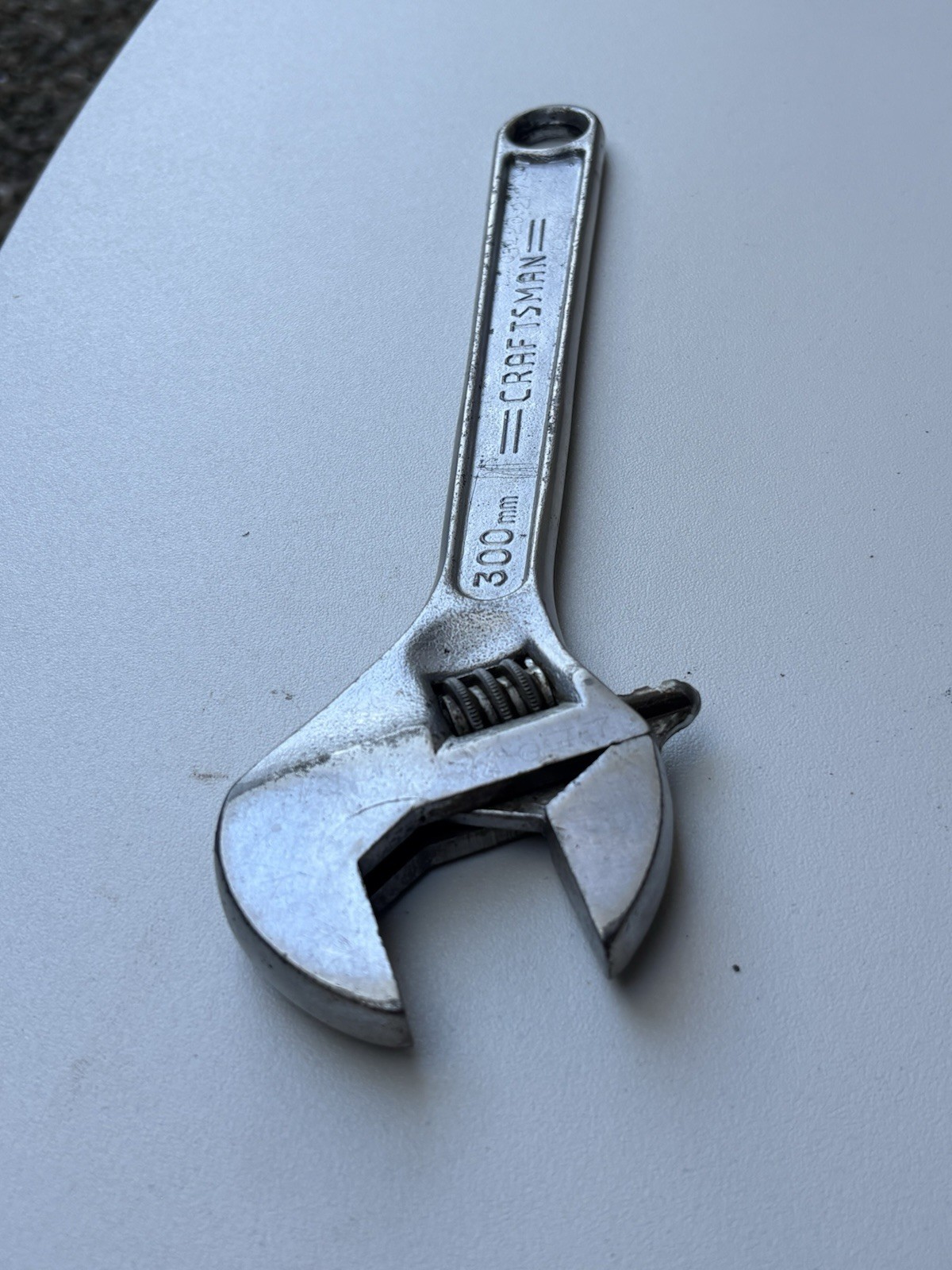 Vintage Craftsman 12” Adjustable Wrench 44605 Forged in USA 300mm Made In Usa