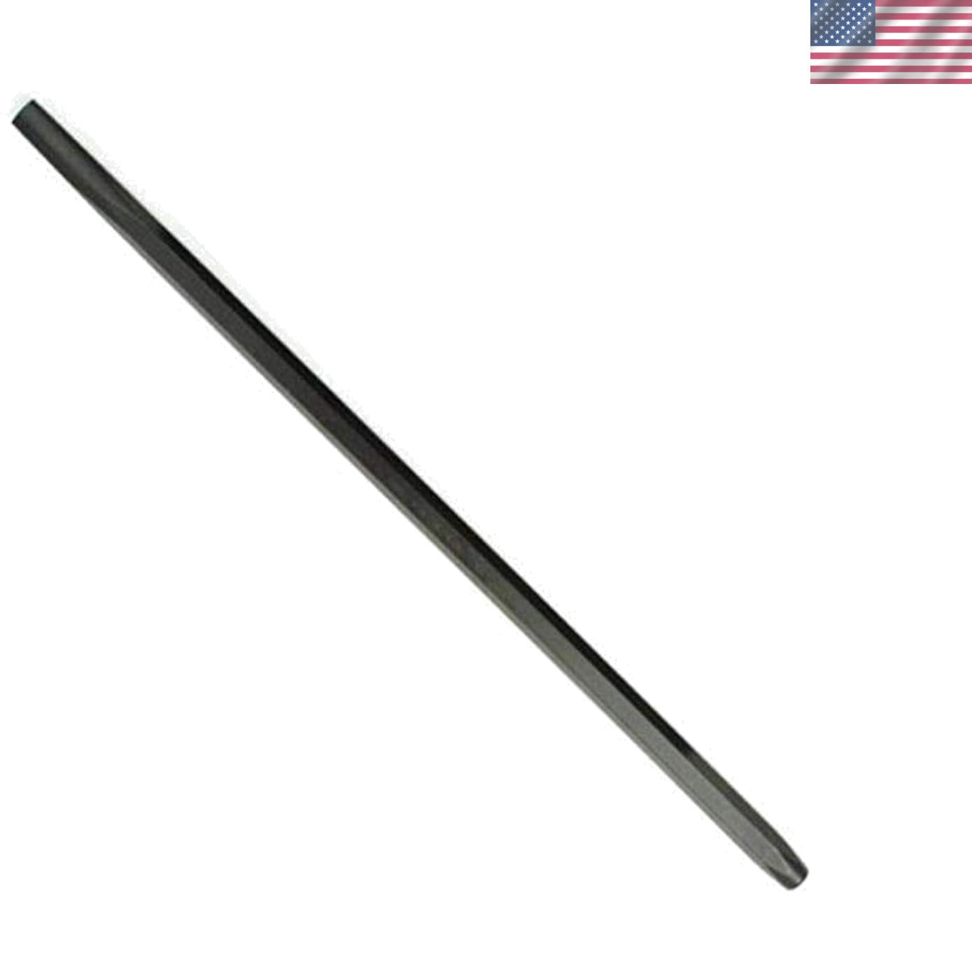 9/16×14-Inch Alloy Steel Bearing Race Punch with Black Oxide Finish – USA Made