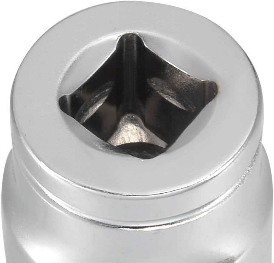 uxcell 3/8-inch Drive E20 External Torx Shallow Socket, Cr-V Steel One Size