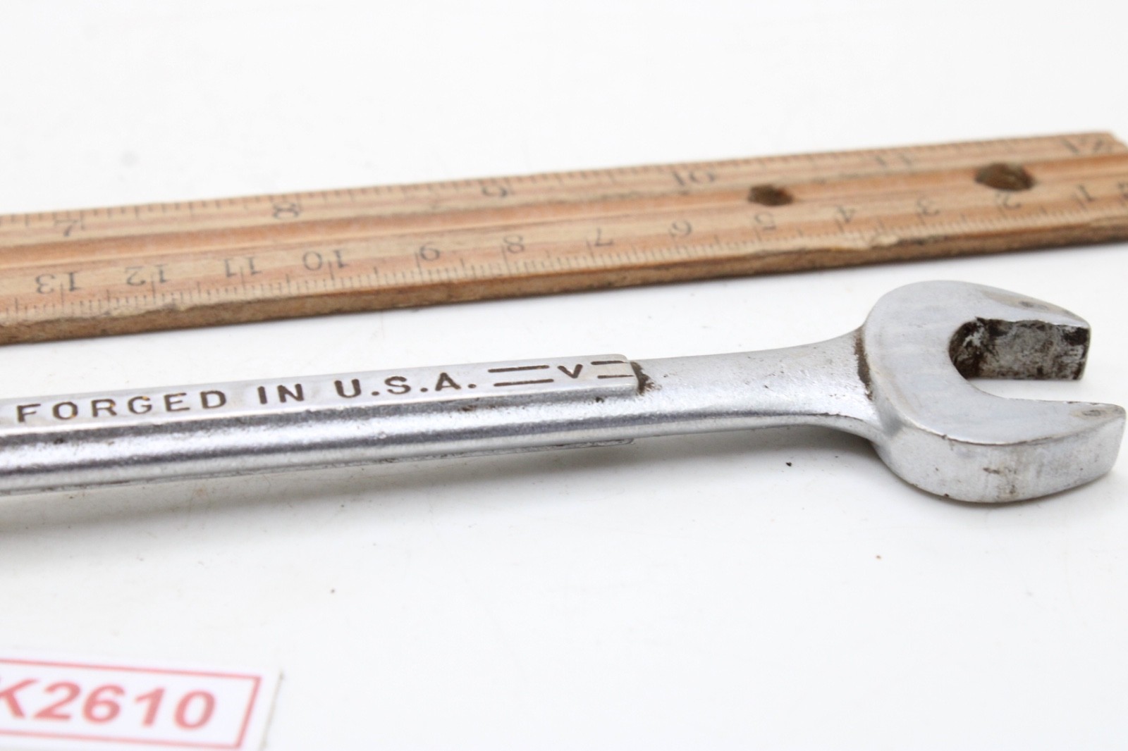 CRAFTSMAN =V= 5/8″ Flex Head Socket Open End SAE Chrome Wrench USA