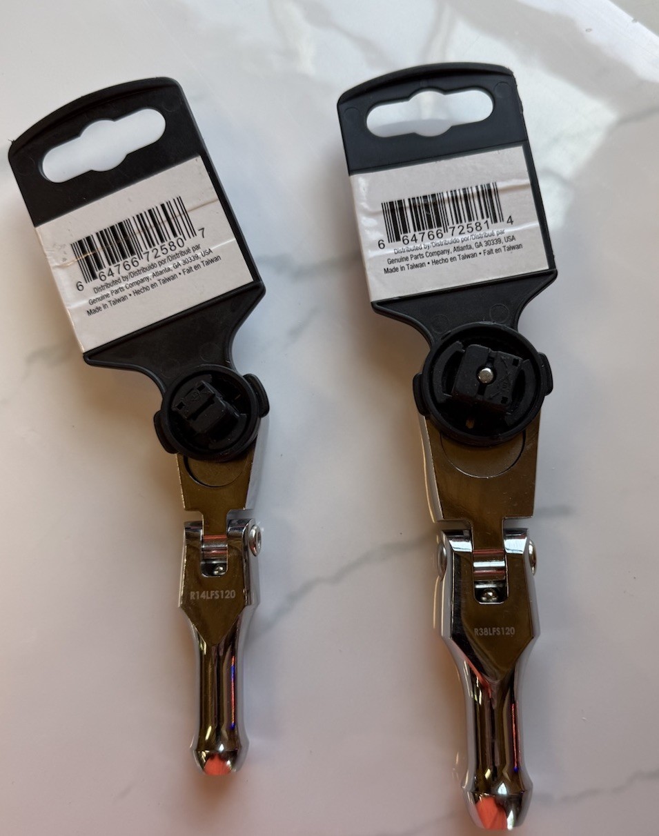Napa Carlyle 3/8″ & 1/4″ Flex Head Locking Stubby Ratchet Set Professional Grade