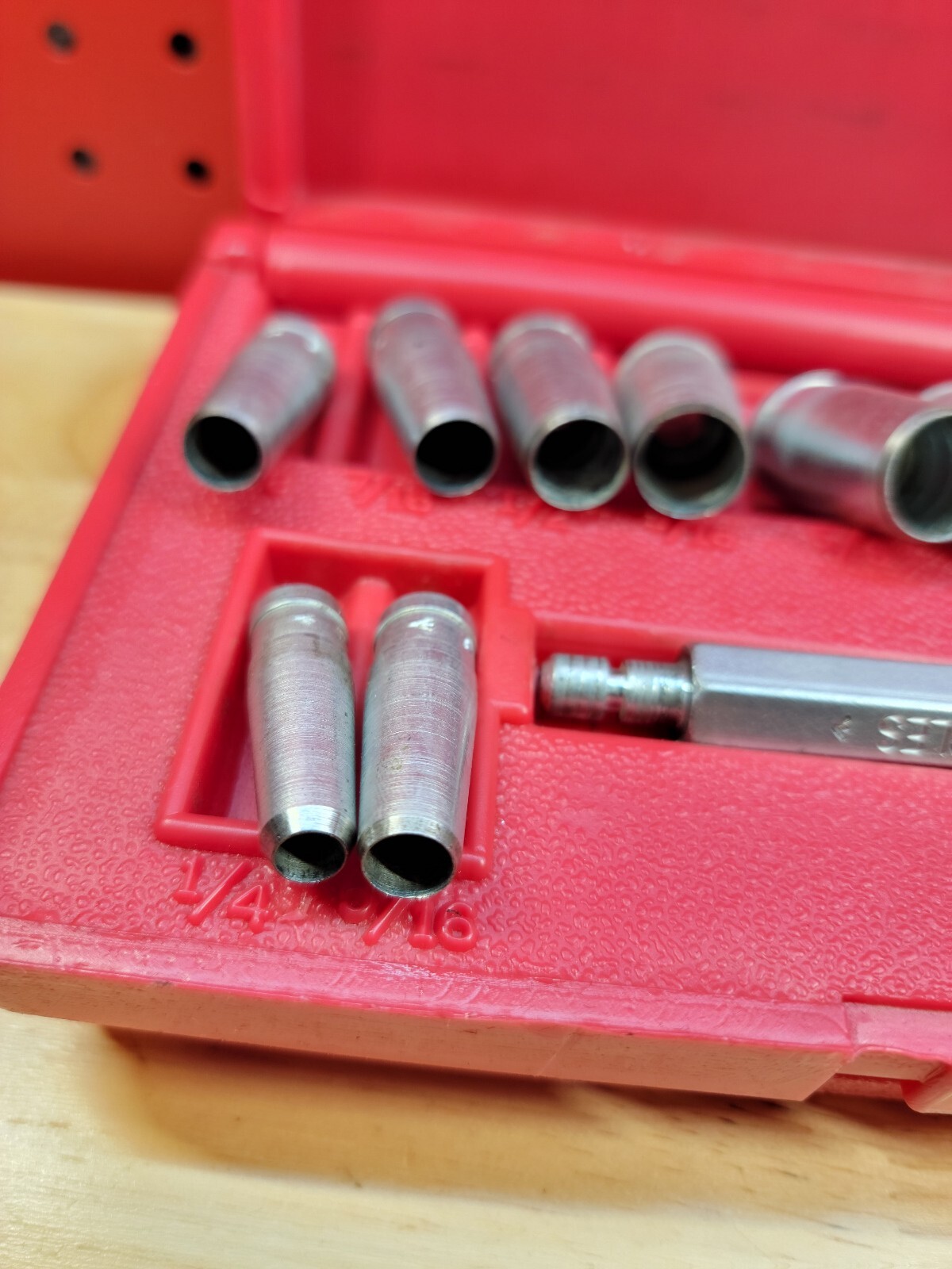 Blue-Point Tools PGH8A 11-Piece Gasket Punch Set With Case NICE USA