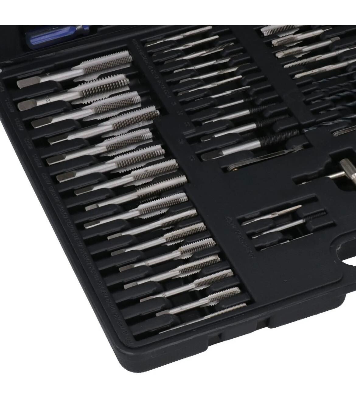 115pc Metric MM + Imperial UNF UNC Pipe Thread Tap and Die Rethreader Set