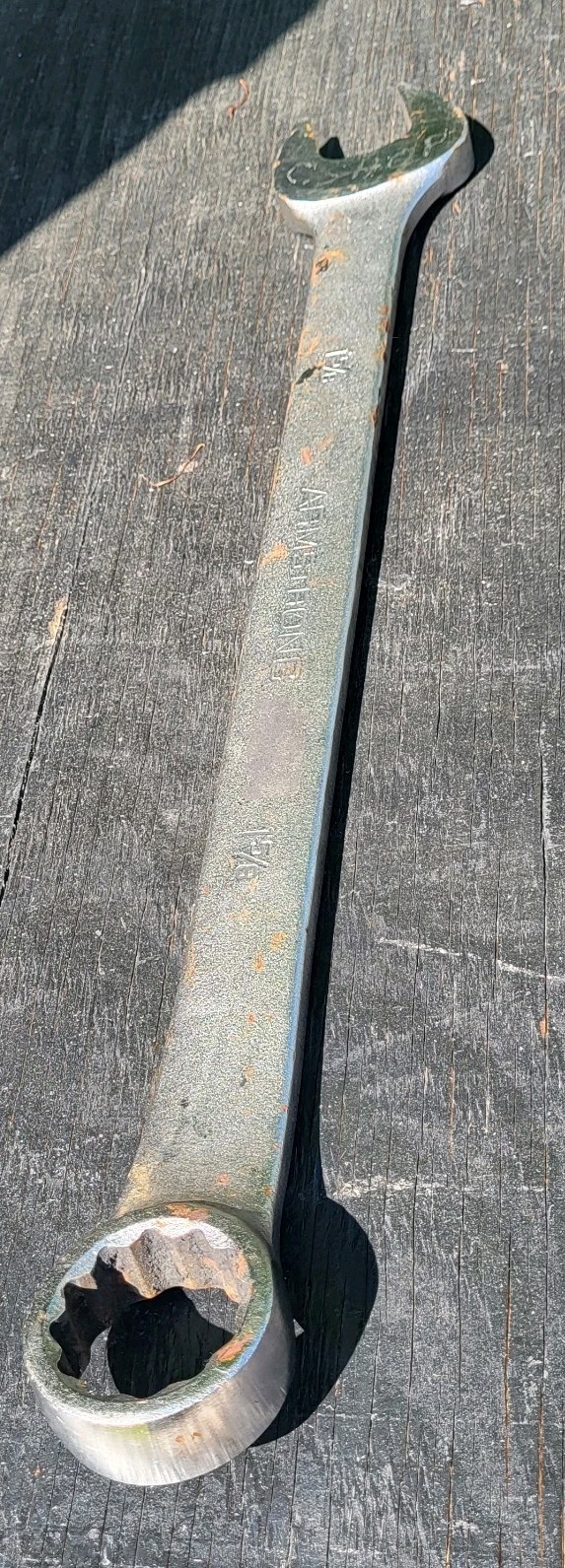 Armstrong 25-252 1-5/8 in 12 Point Combination Wrench, 24 in Long, Made in USA