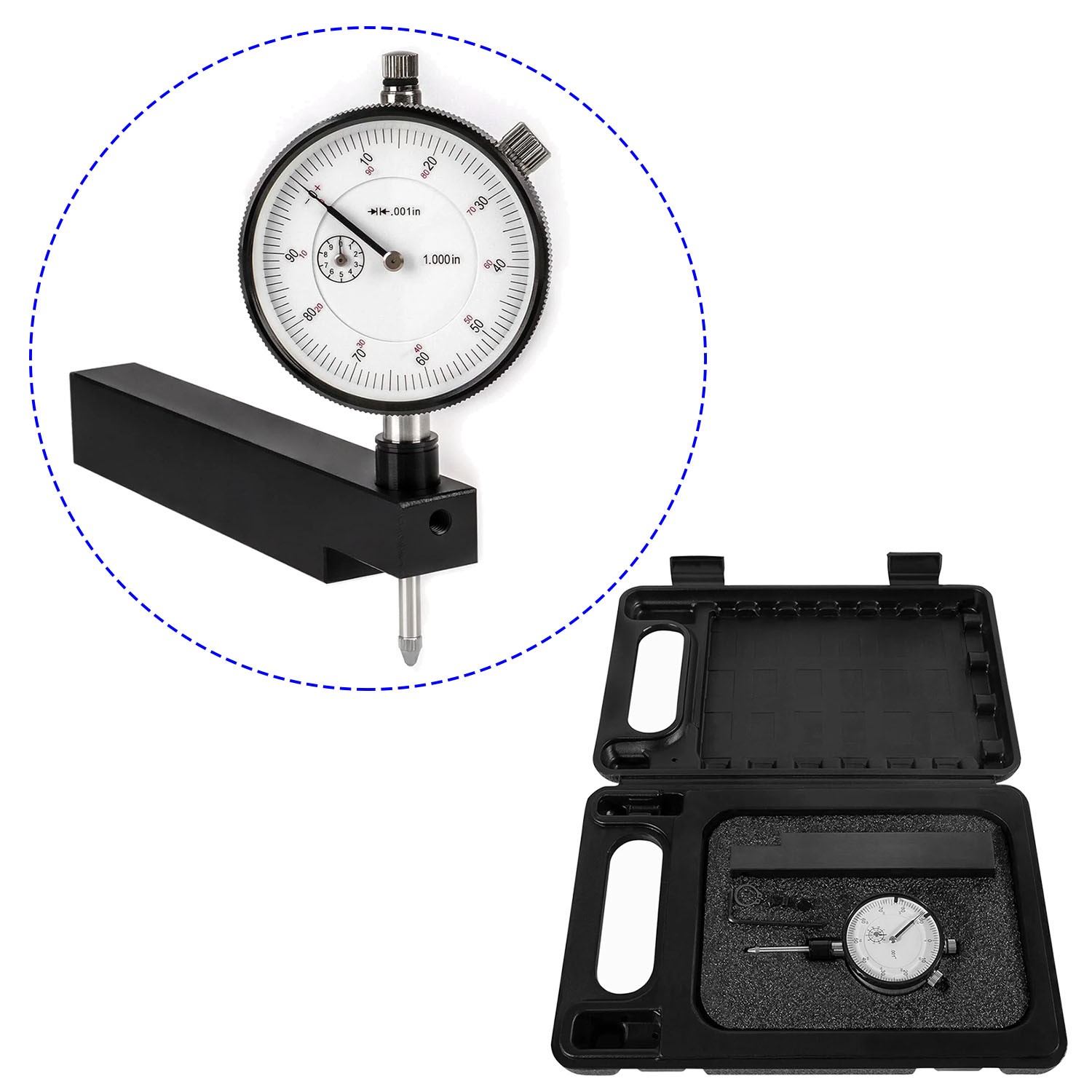 6434 Sleeve Height and Counter Bore Gauge for All Diesel Engines Range 0-1″
