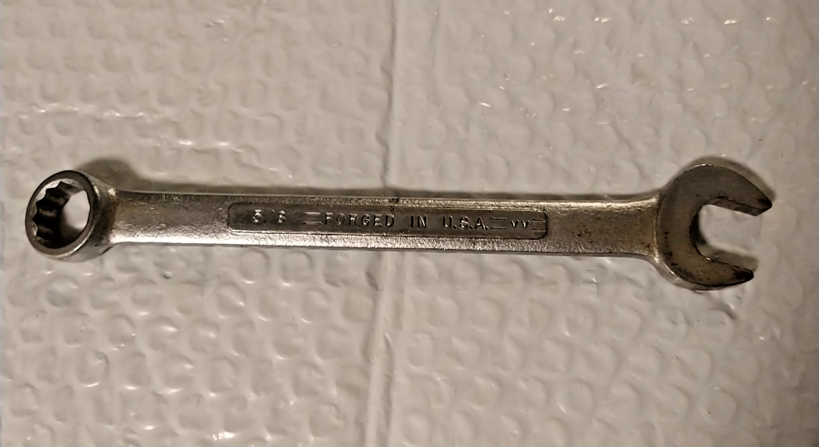 CRAFTSMAN TOOLS USA VV, 5/8″ COMBINATION WRENCH, 7.75″ LONG, 12 POINT.
