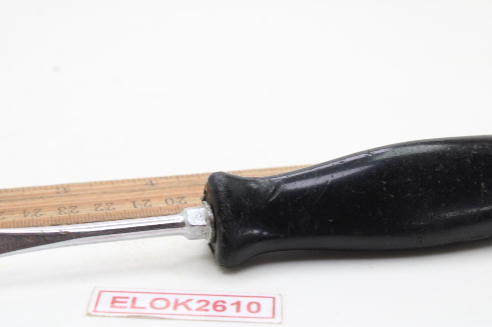 Snap-on STD3 3-Sided Handle Tri-Lobe 3/16” x 3″ Flat Slotted Screwdriver USA