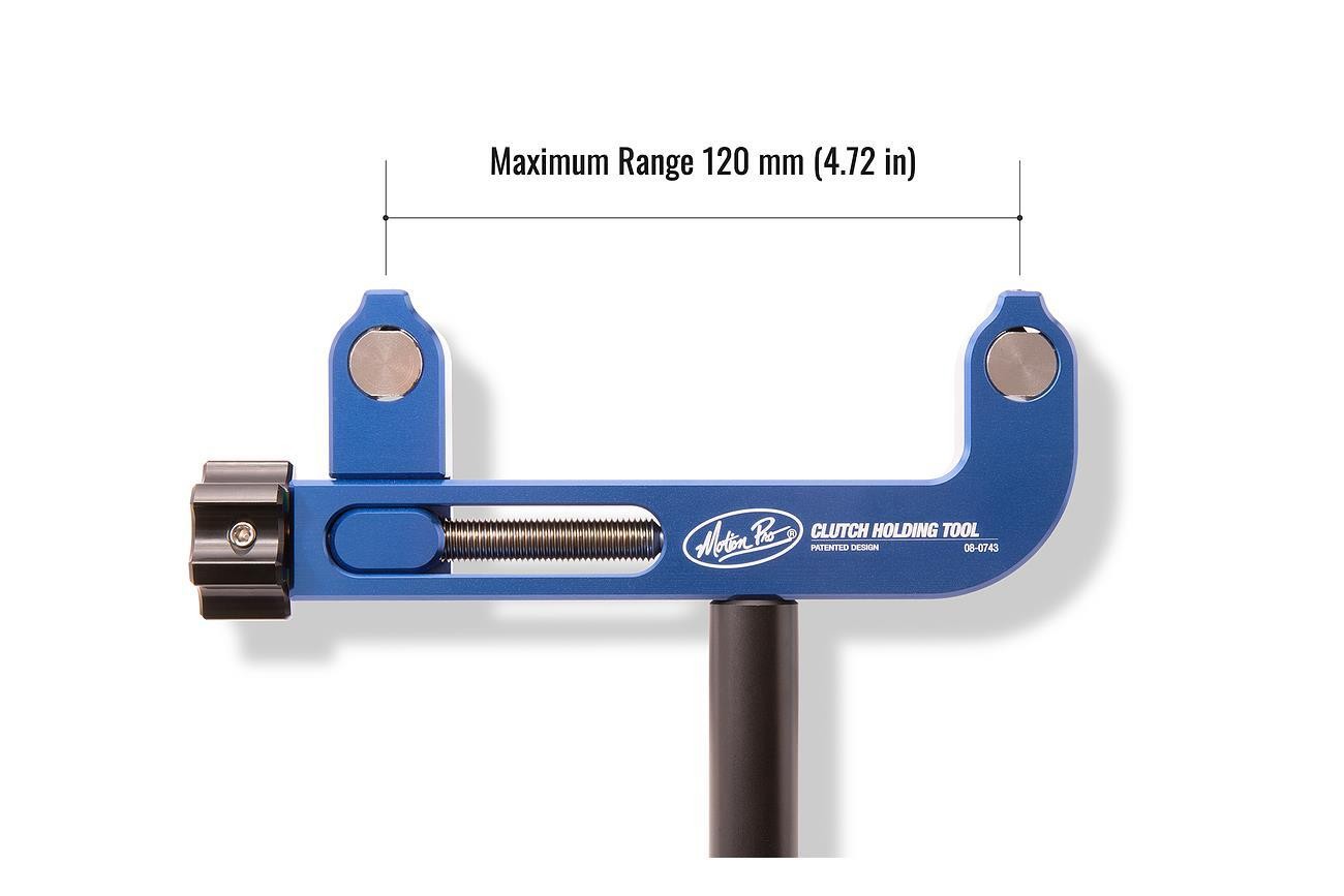 Motion Pro 08-0743 Heavy Duty Clutch Holding Tool – 75-120mm Range