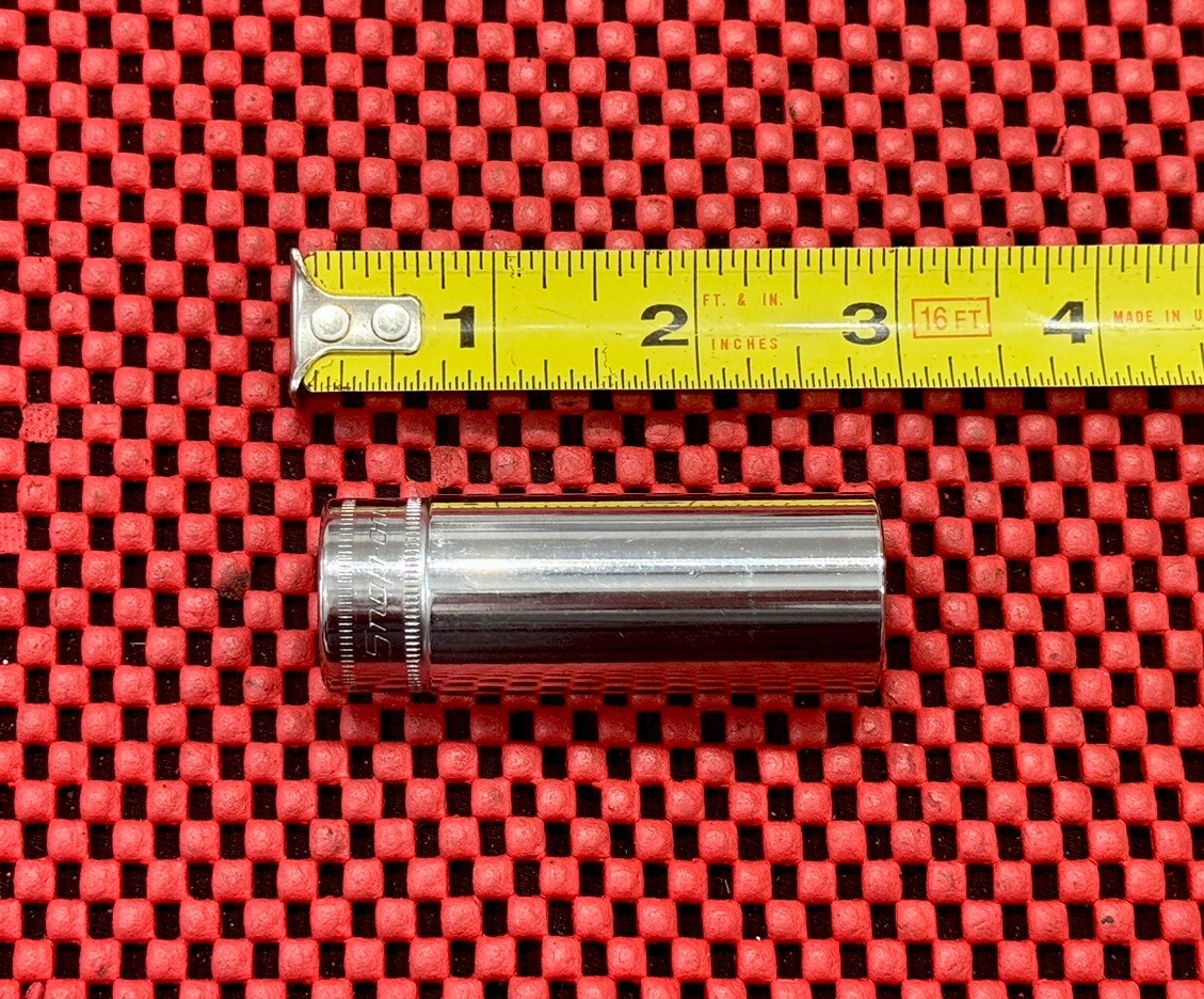 Snap-on Tools SFSM18 NEW 3/8″ Drive 18MM 6 Point Metric Deep Socket Made In USA