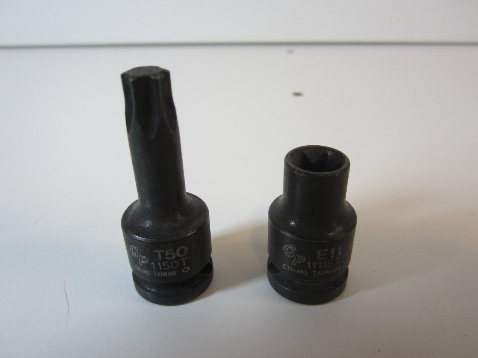 6pc GP. GREY PNEUMATIC SOCKET BIT SET 5=GP, 1=OTC NEW