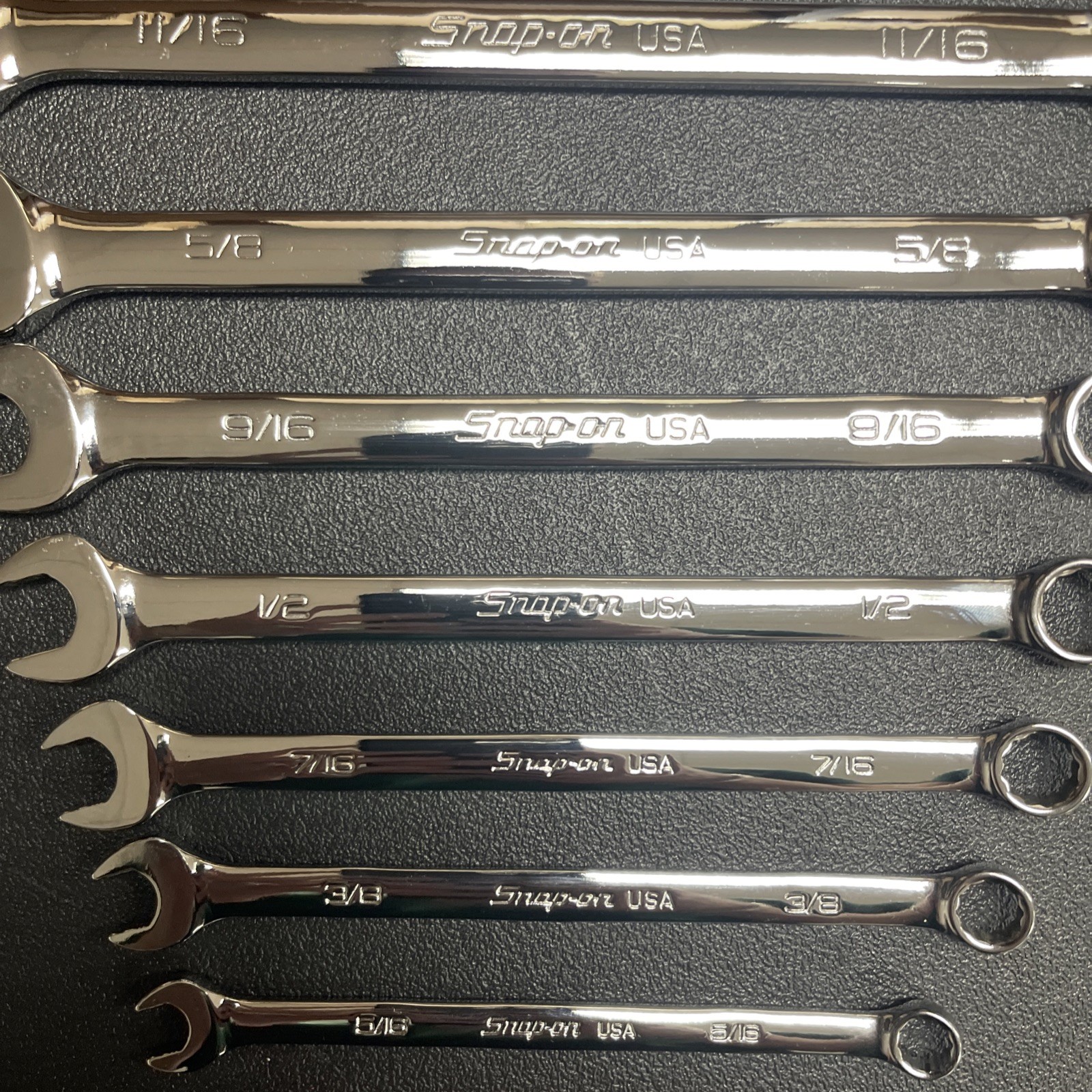 Snap-on Tools USA NEW 10pc 12 Point Flank Drive PLUS Combo Wrench Set SOEX710