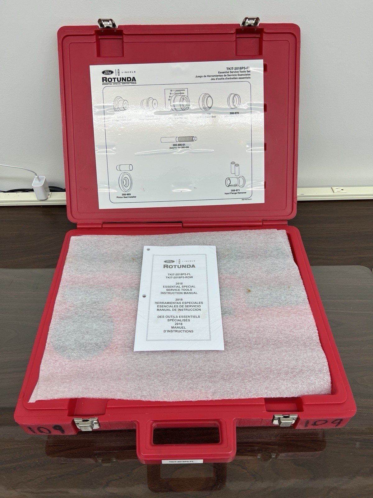 Ford Lincoln Rotunda TKIT-2018P5-FL Tool Kit 308-969 308-974 308-973 205-495-01