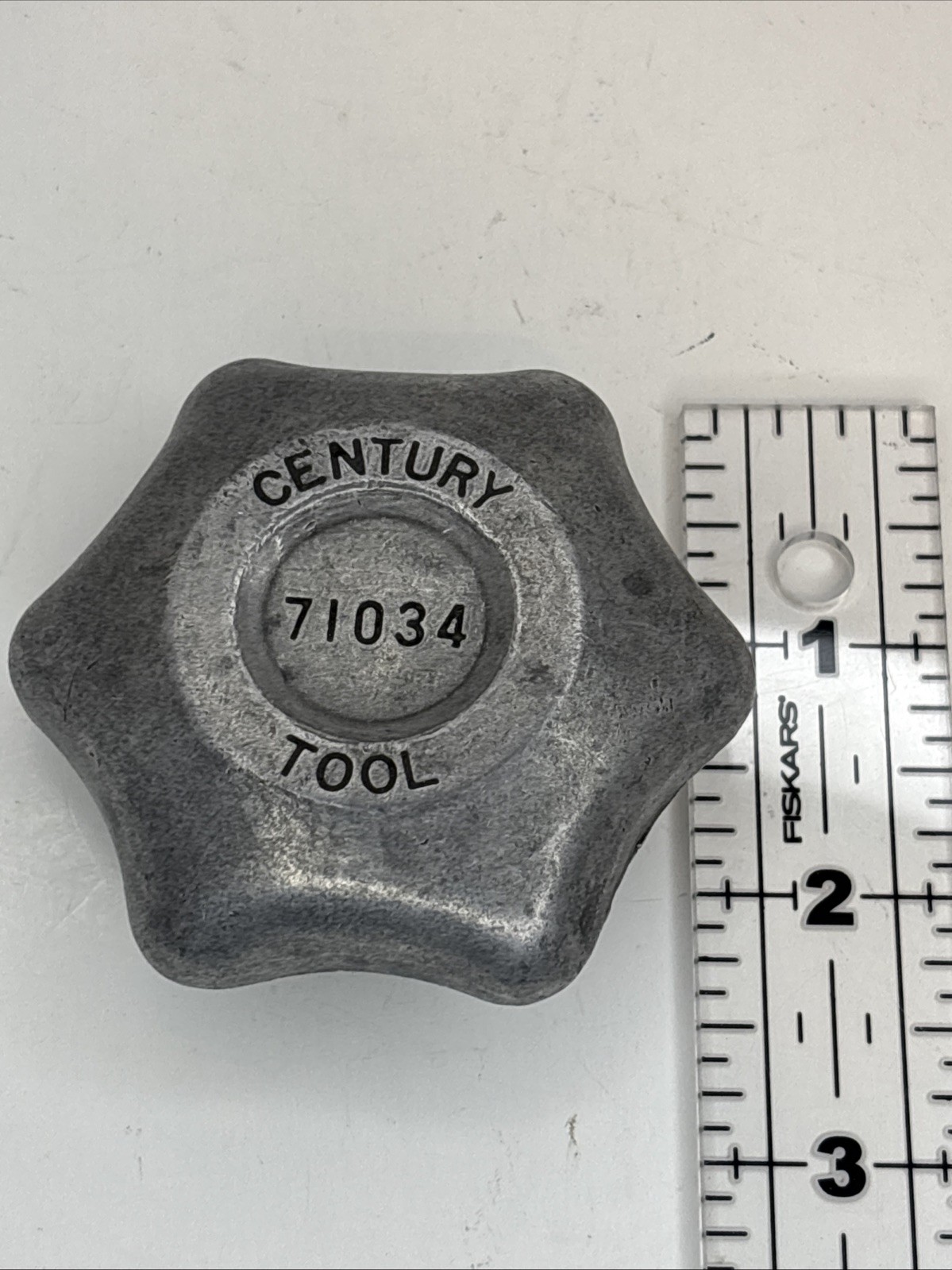 Vintage CENTURY TOOL 3/8″ Palm Ratchet Socket Handle #71034
